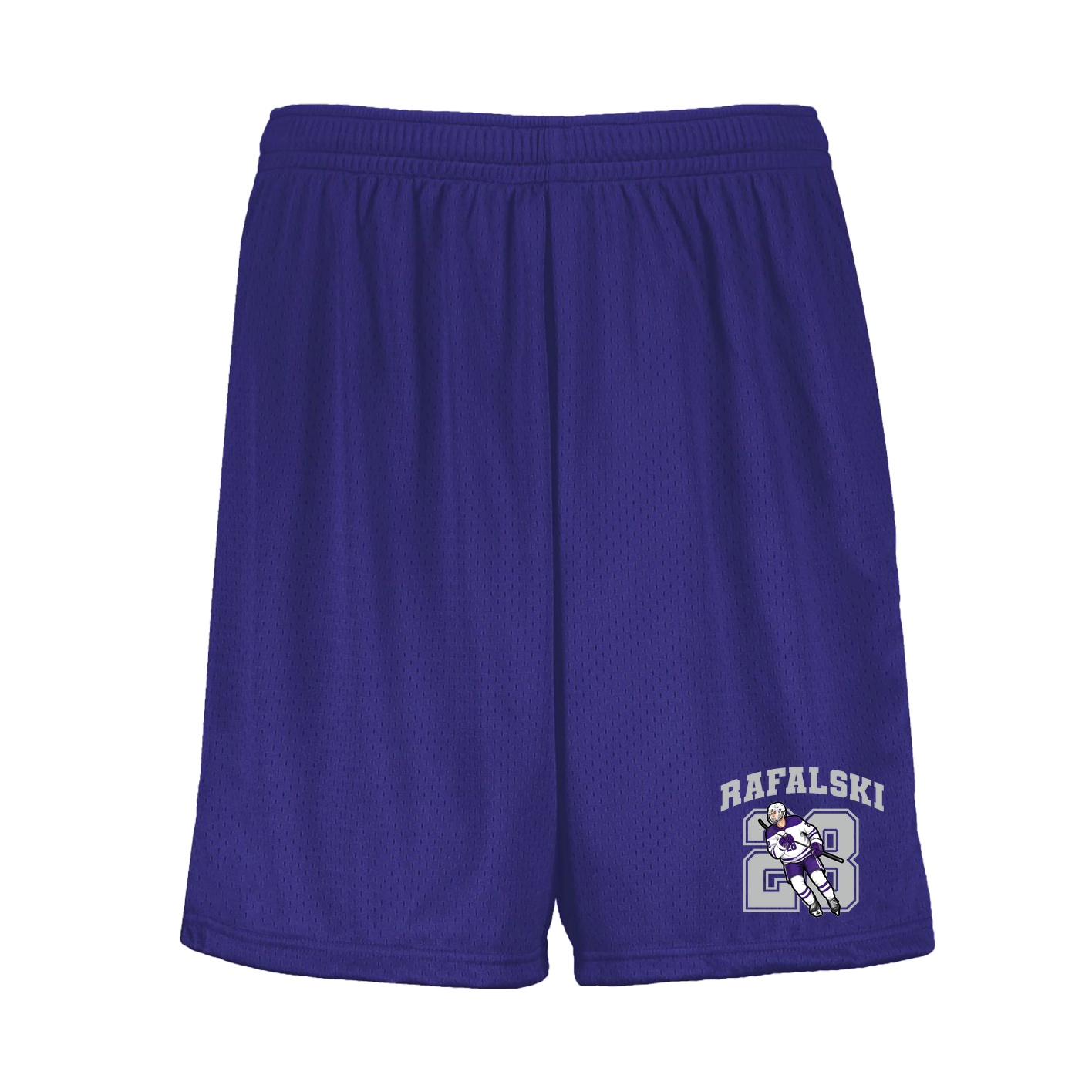 Shorts — Number in Purple