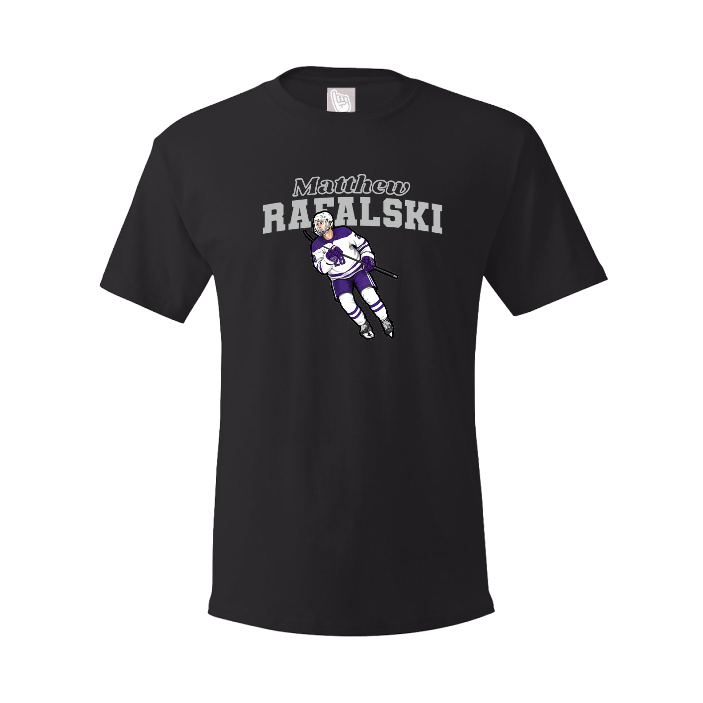 Youth Tee — Name Arch in Black