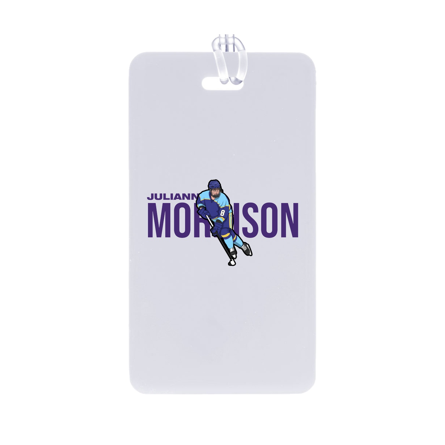 Bag Tag — Player Name in Classic