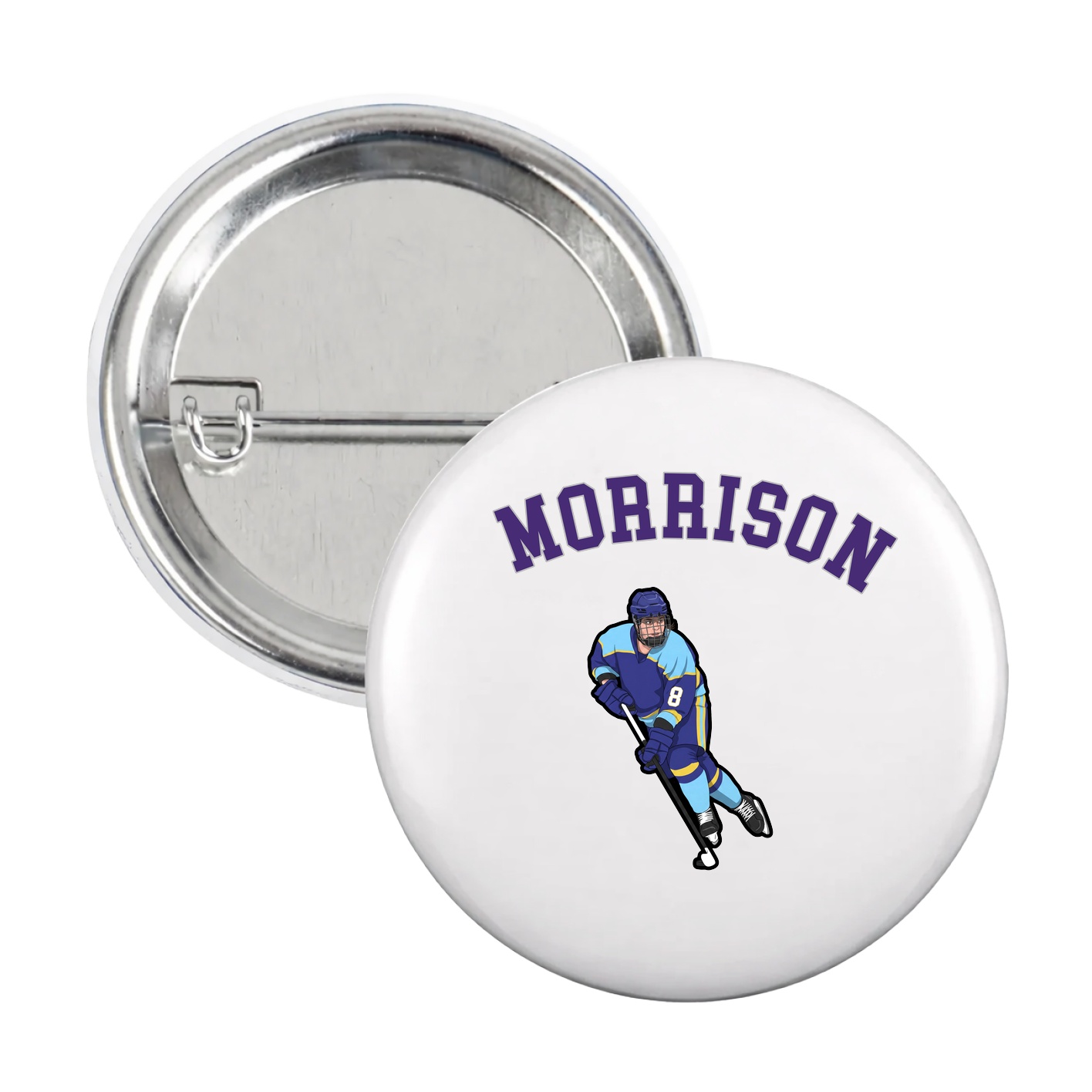 Game Day Button — Shirsey Arch in White