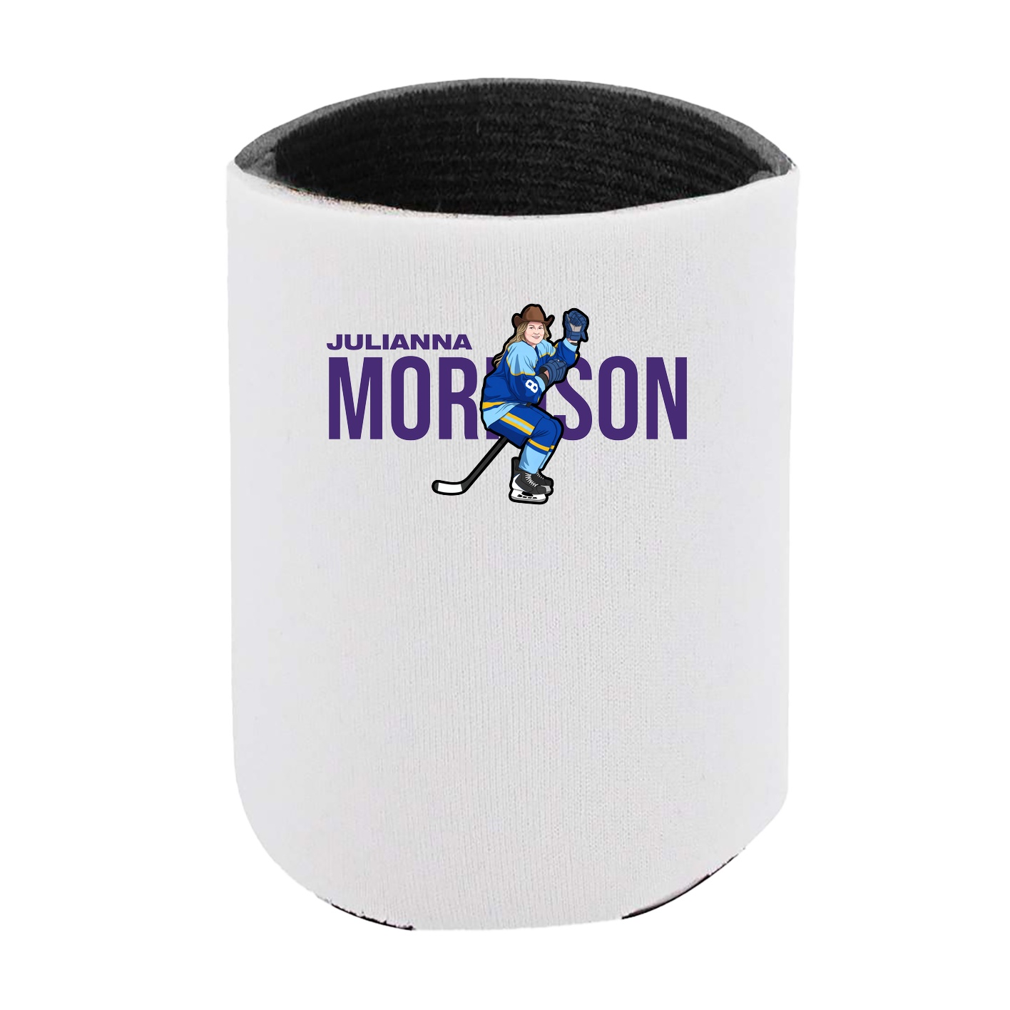 Can Holder — Player Name in White