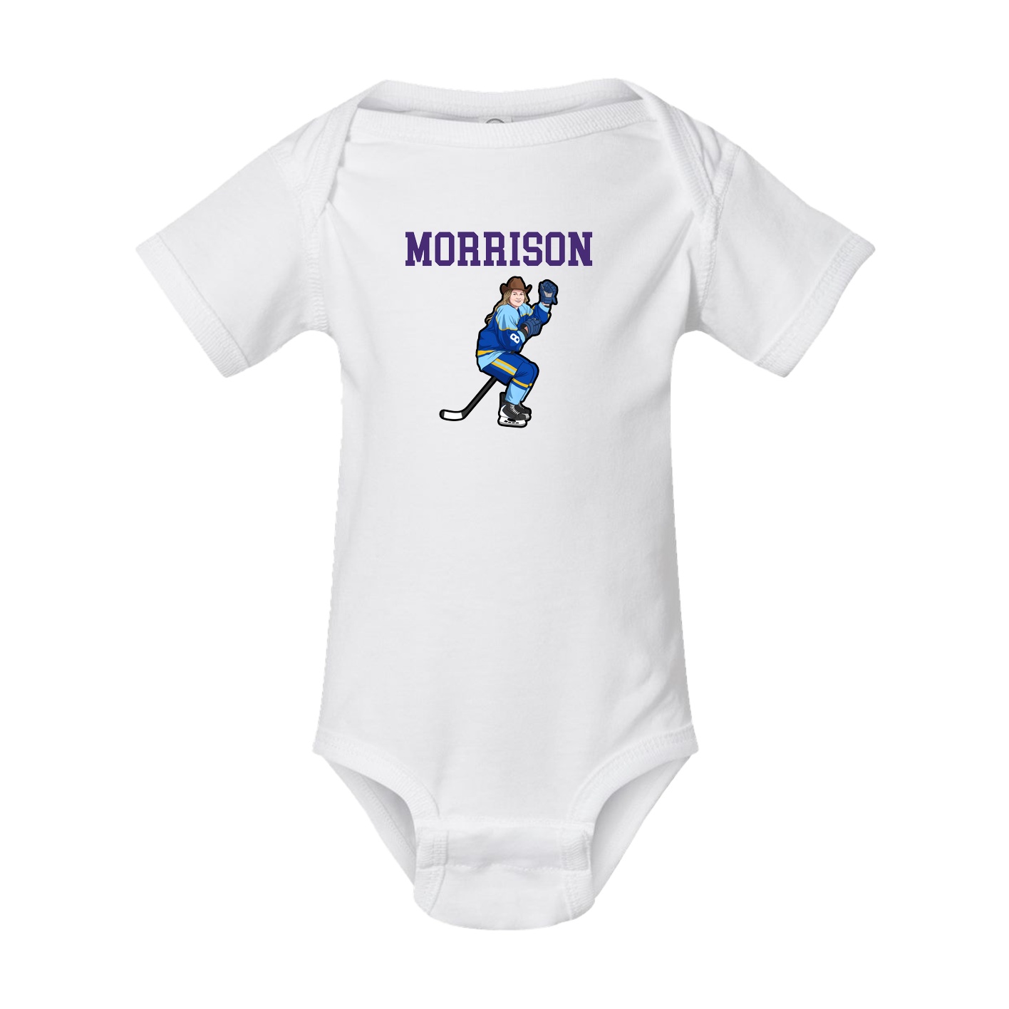 Baby Onesie — Shirsey in White