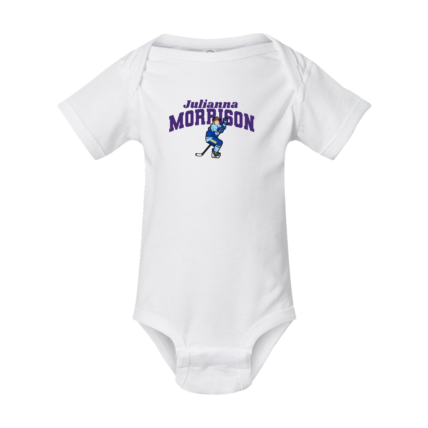 Baby Onesie — Signature Arch in White