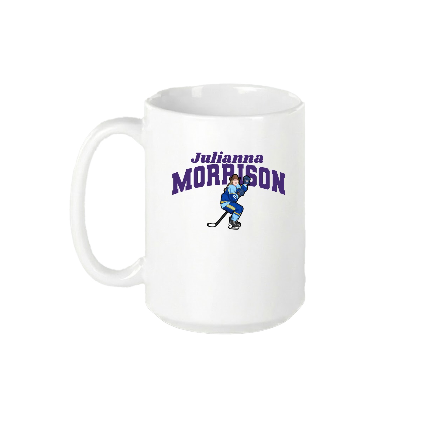 15oz Coffee Mug — Signature Arch in White