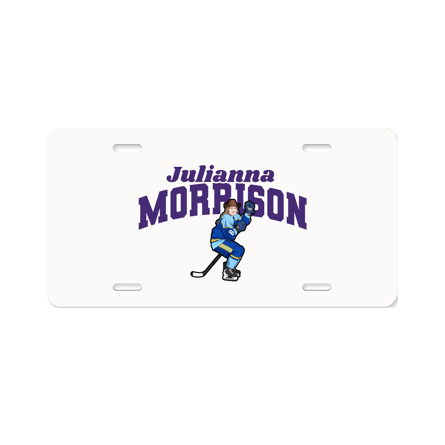 License Plate — Signature Arch in Classic