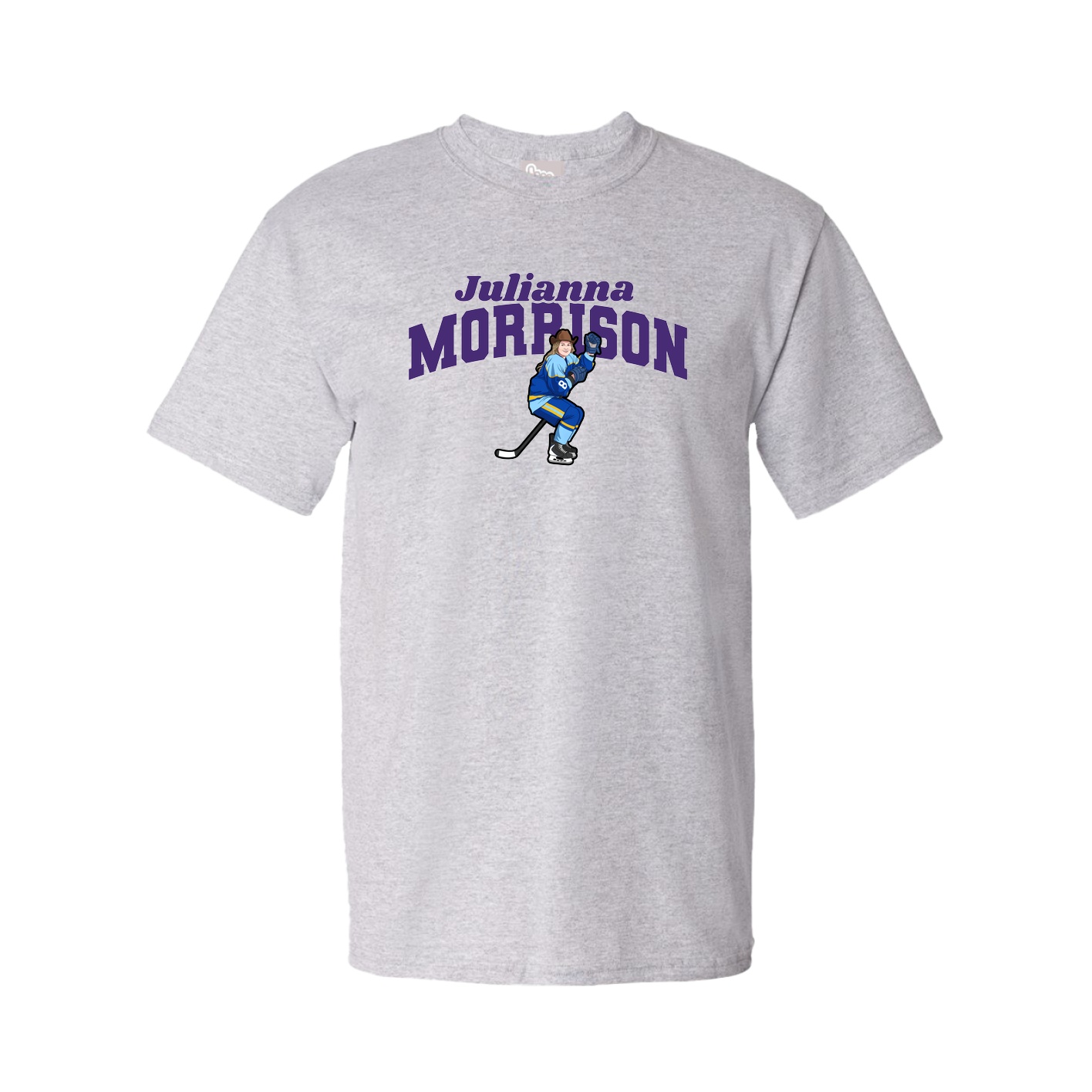 Youth Tee — Signature Arch in Grey