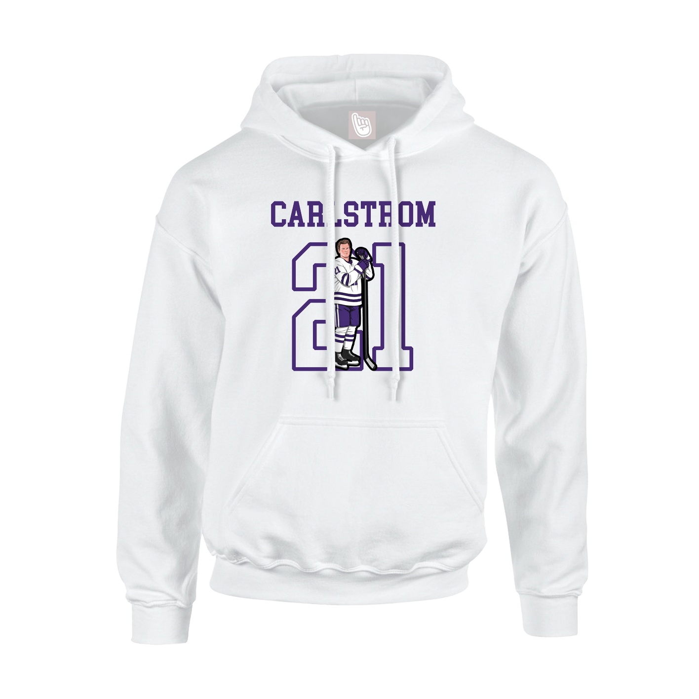 Youth Hoodie — Shirsey in White
