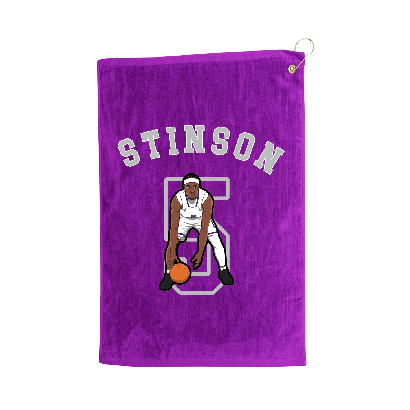 Golf Towel — Shirsey Arch in Purple
