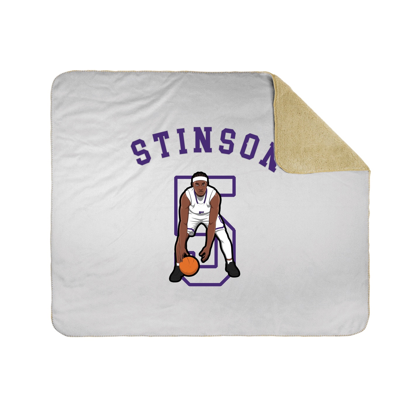 Throw Blanket — Shirsey Arch in White