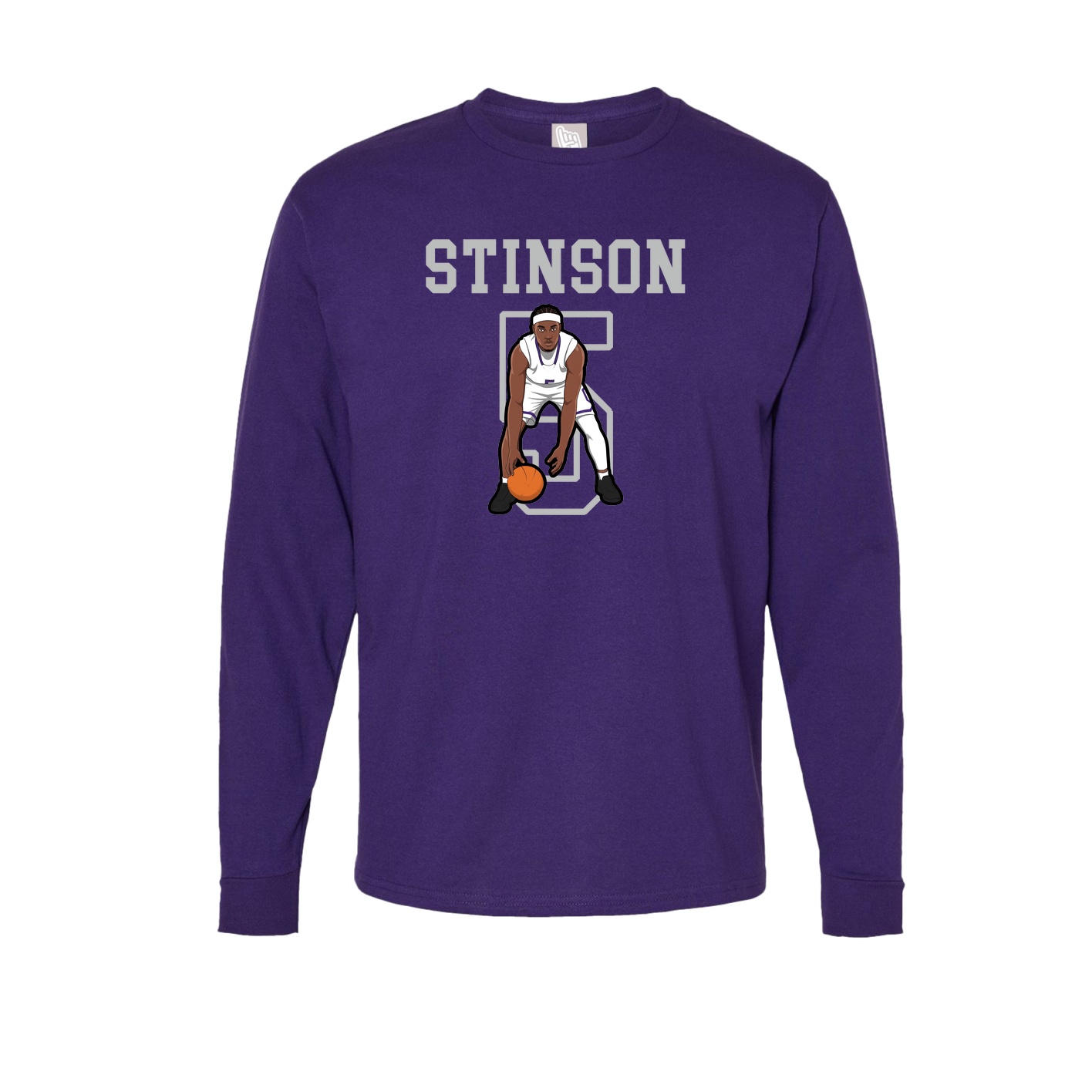 Long Sleeve Tee — Shirsey in Purple