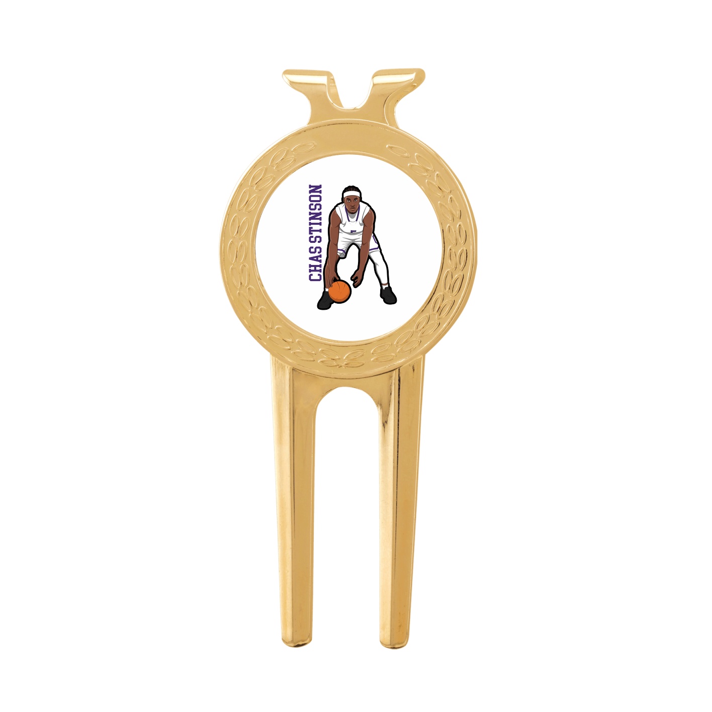 Divot Tool with Ball Marker — Name Vertical in Classic