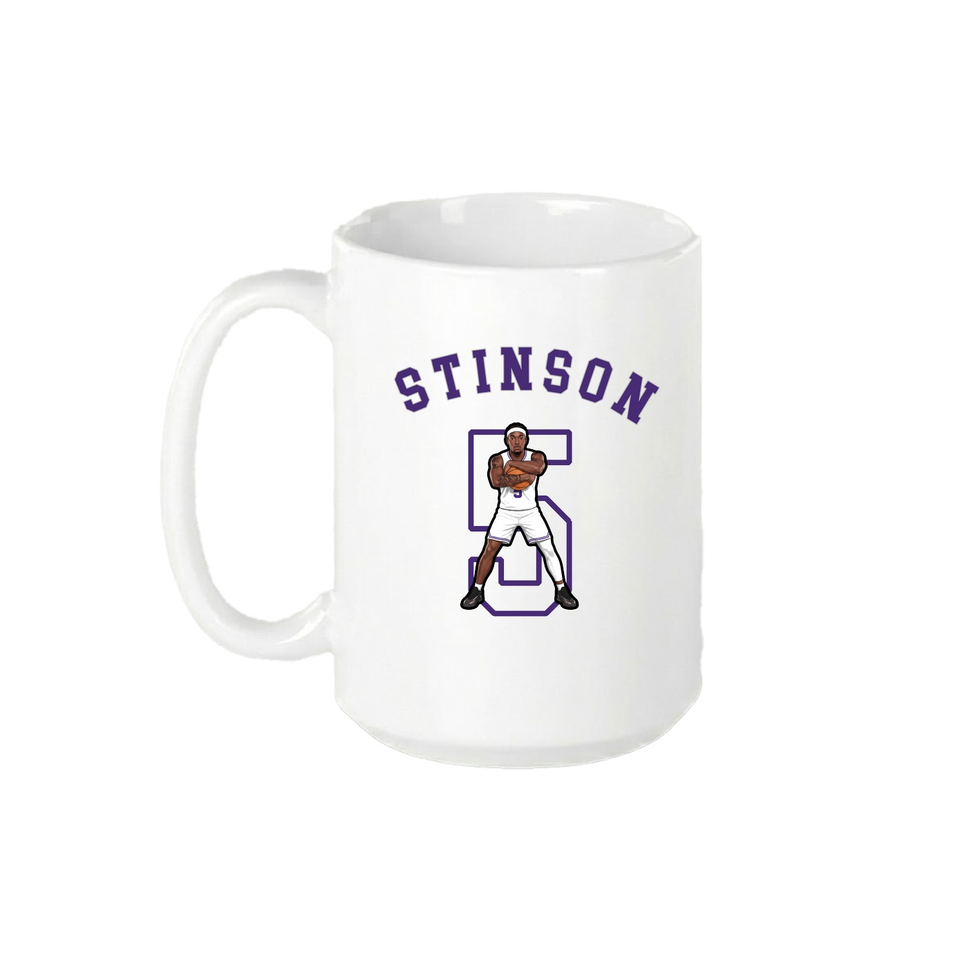 15oz Coffee Mug — Shirsey Arch in White