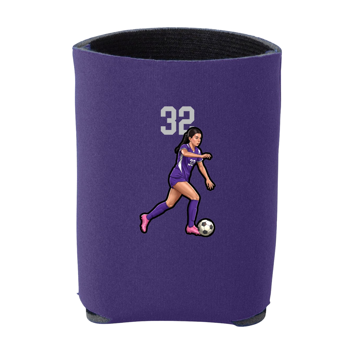 Can Holder — Number Top in Purple