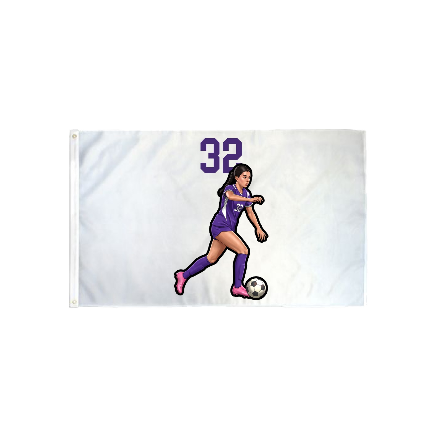 3x5 Flag — Number Top in Classic
