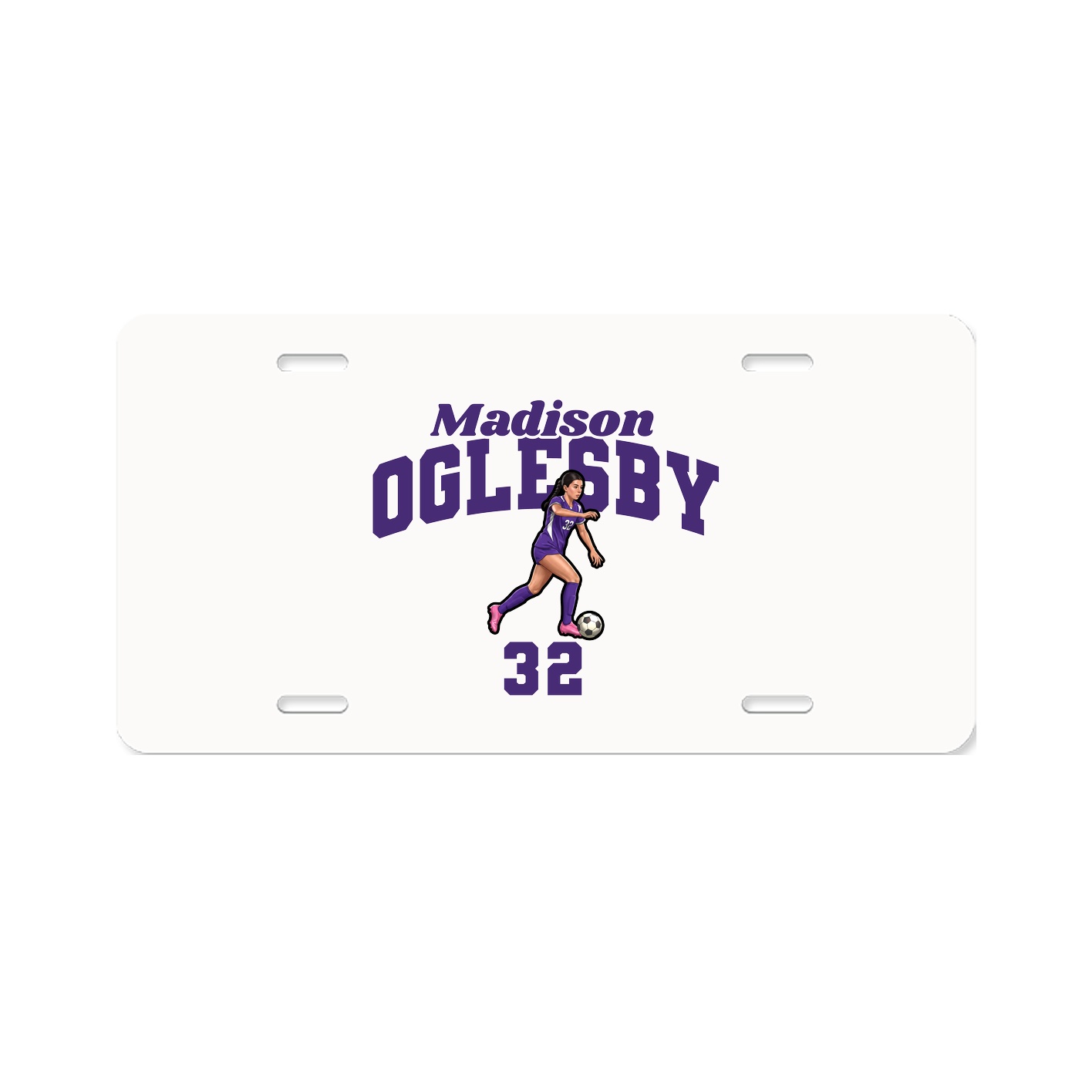 License Plate — Signature Arch in Classic