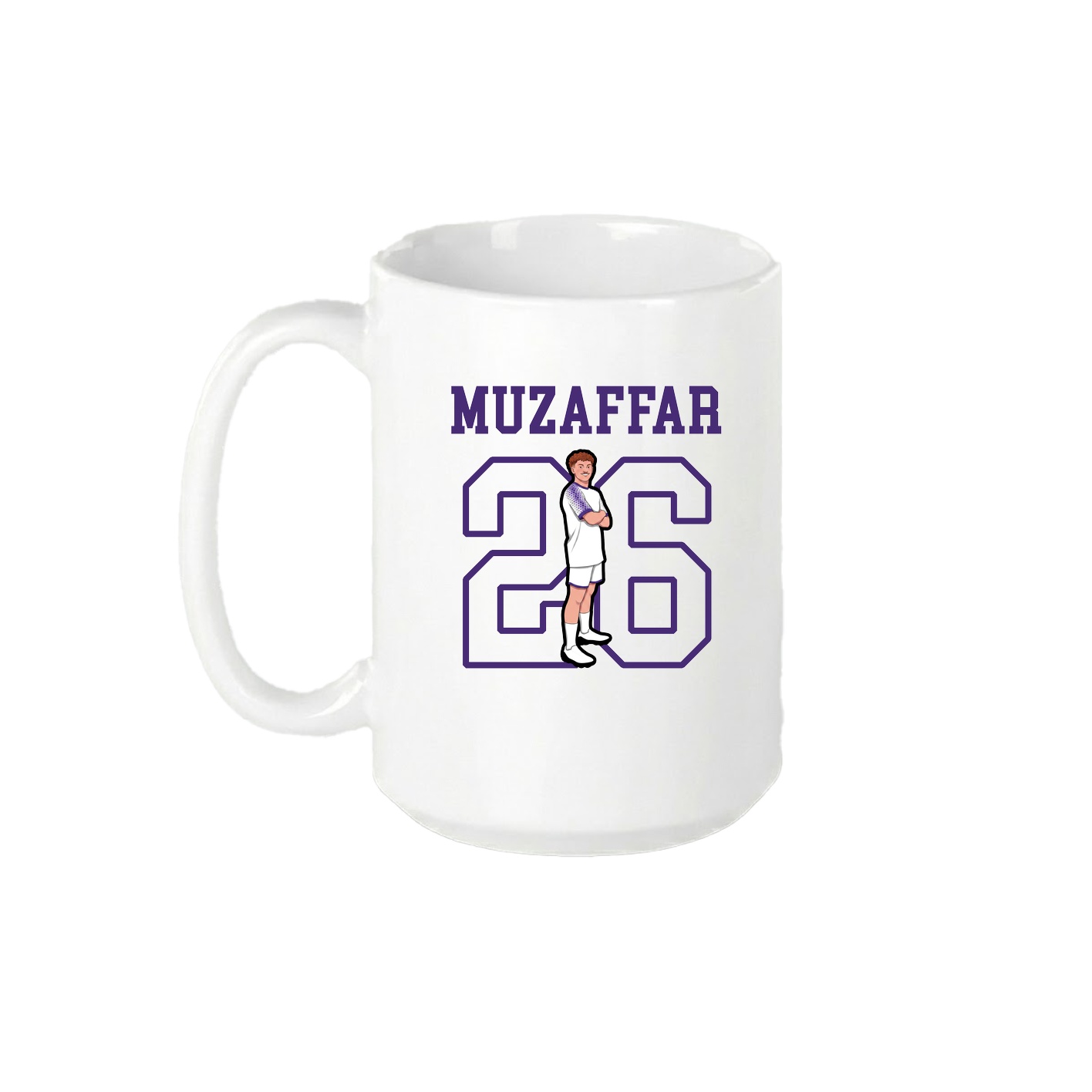 15oz Coffee Mug — Shirsey in White