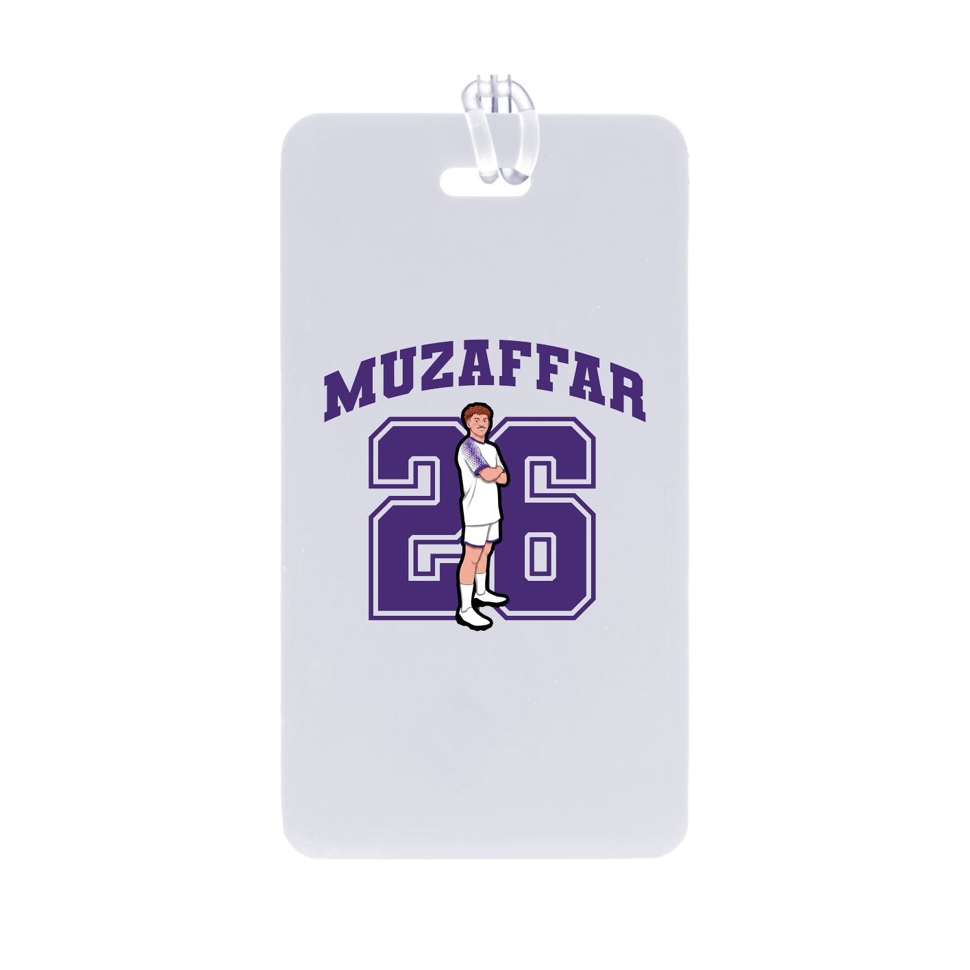 Bag Tag — Number in Classic