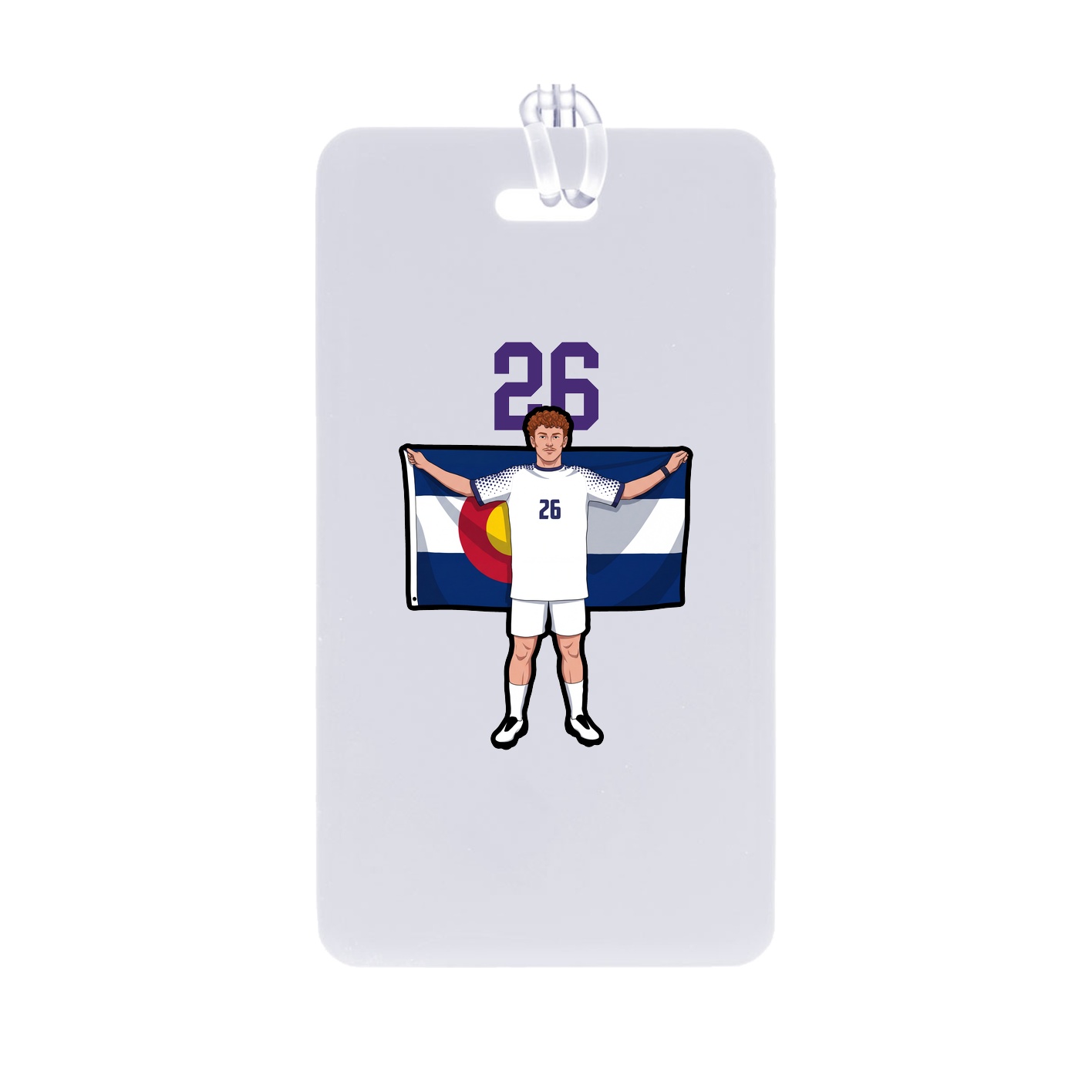 Bag Tag — Number Top in Classic