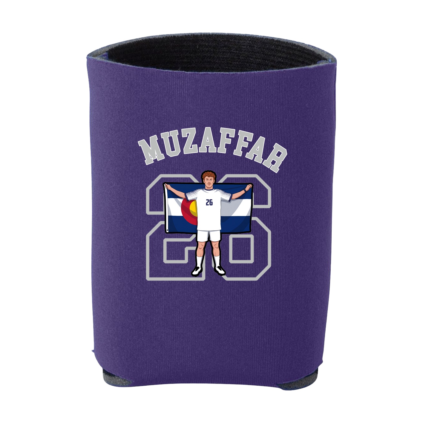 Can Holder — Shirsey Arch in Purple