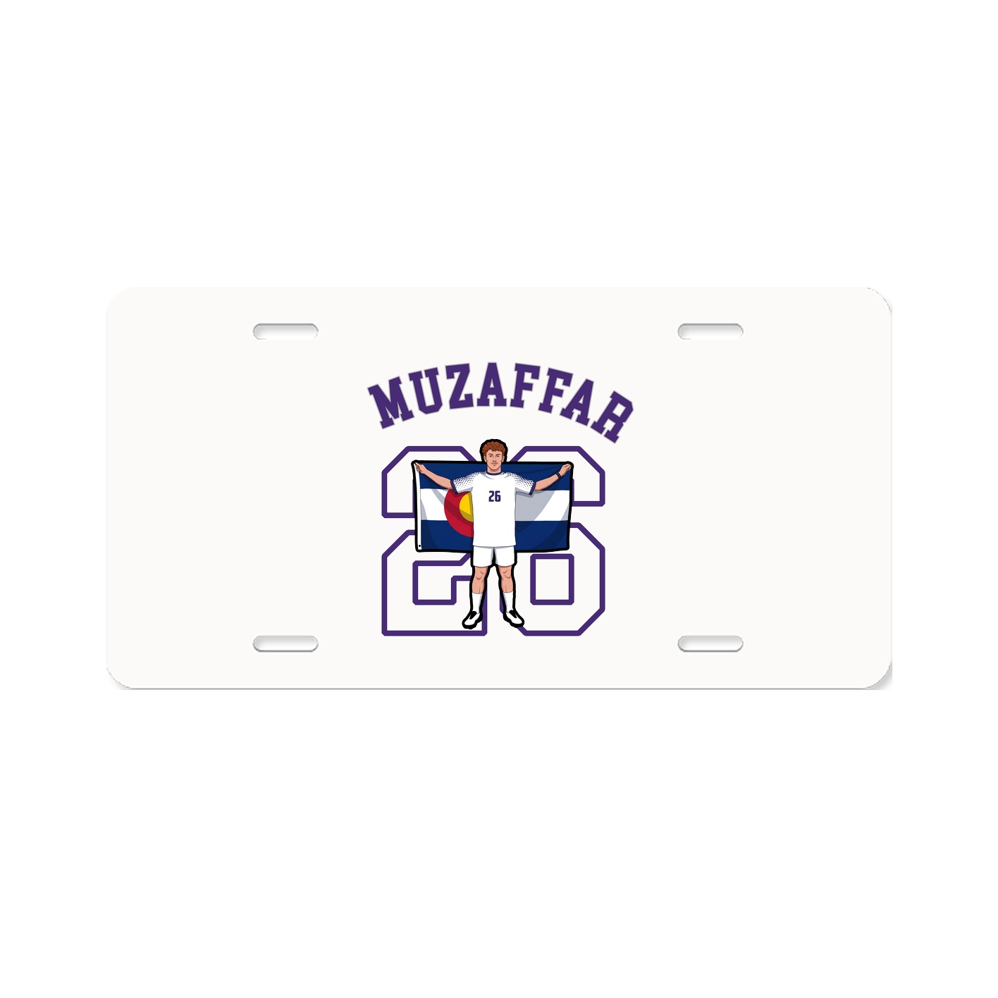 License Plate — Shirsey Arch in Classic