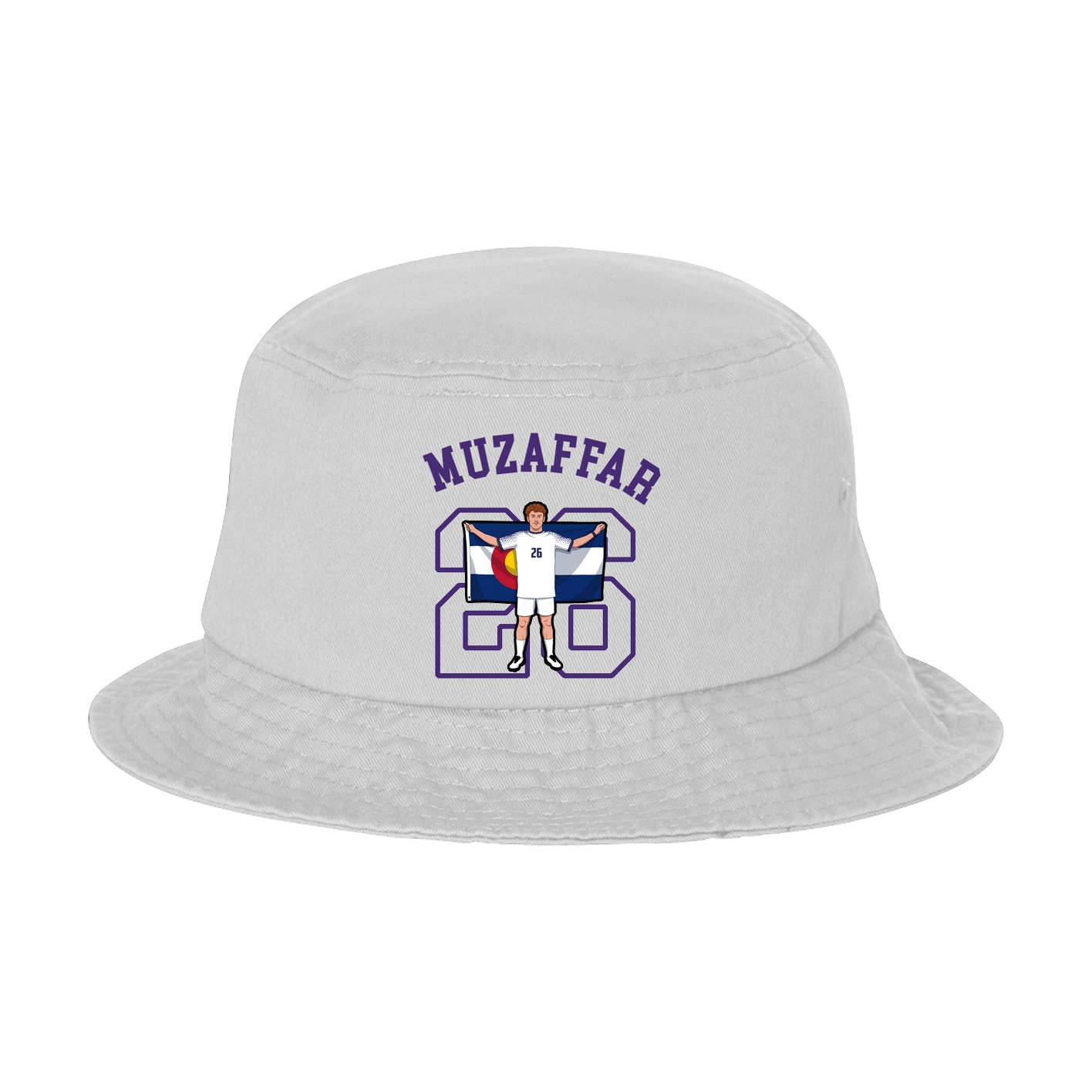 Bucket Cap — Shirsey Arch in White