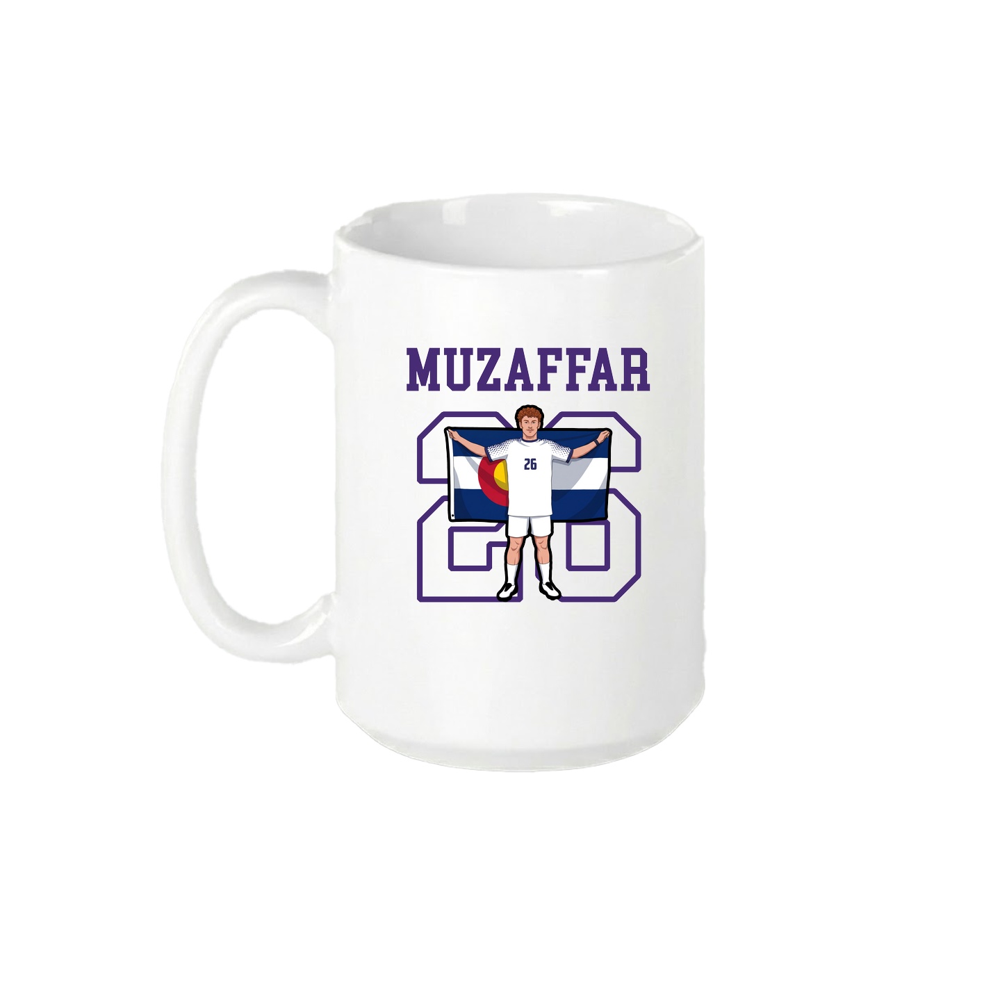 15oz Coffee Mug — Shirsey in White