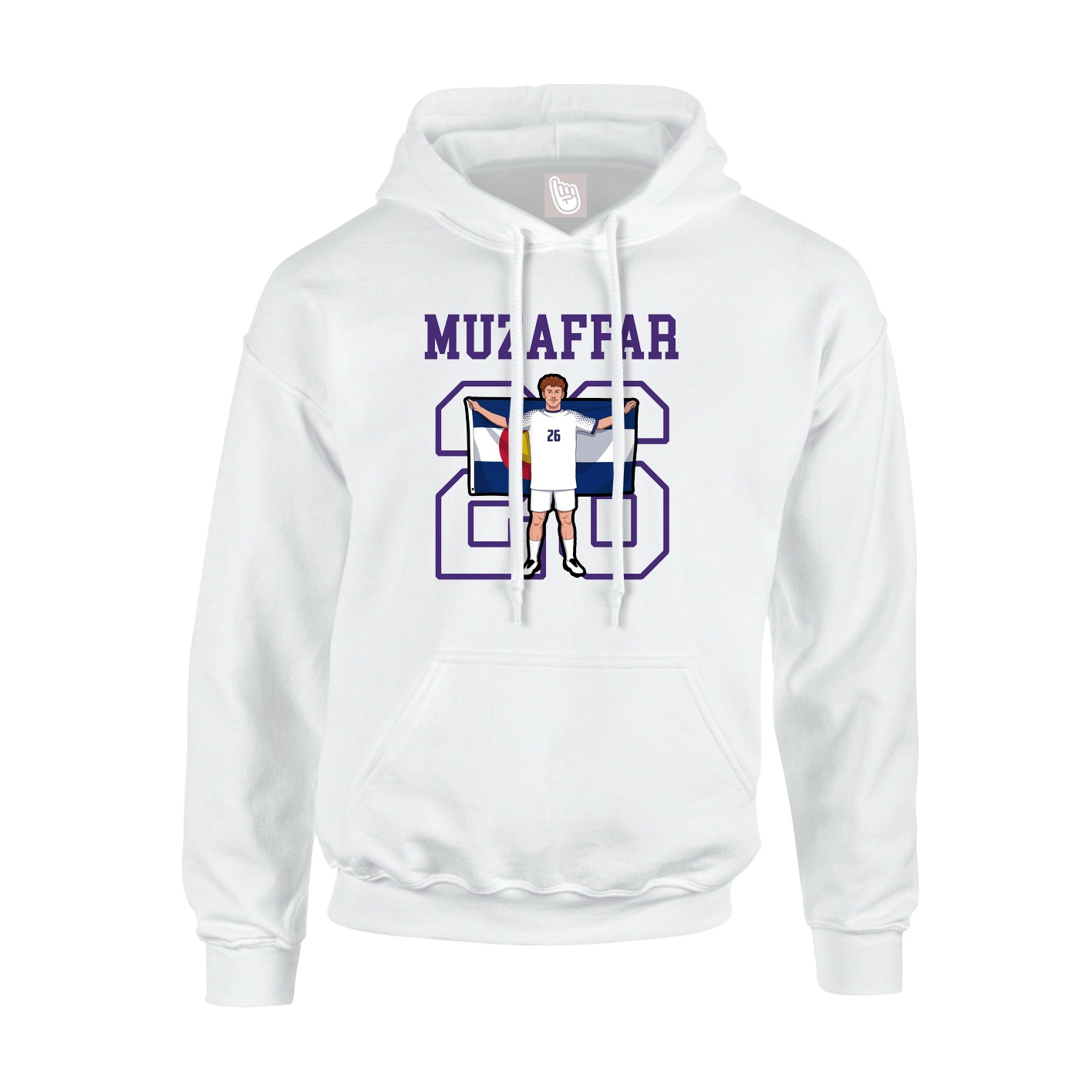 Youth Hoodie — Shirsey in White