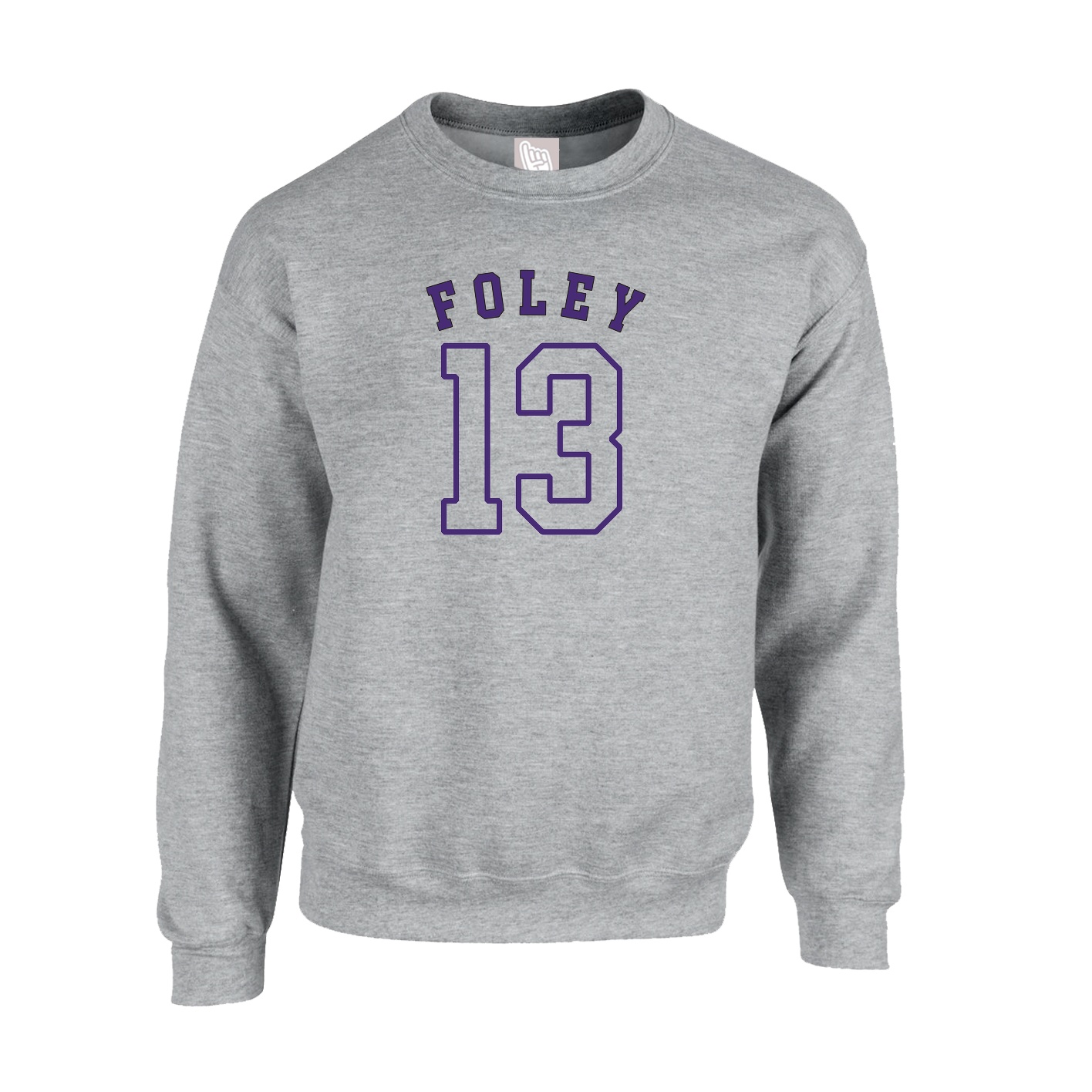 Fleece Crew — Shirsey Arch in Grey