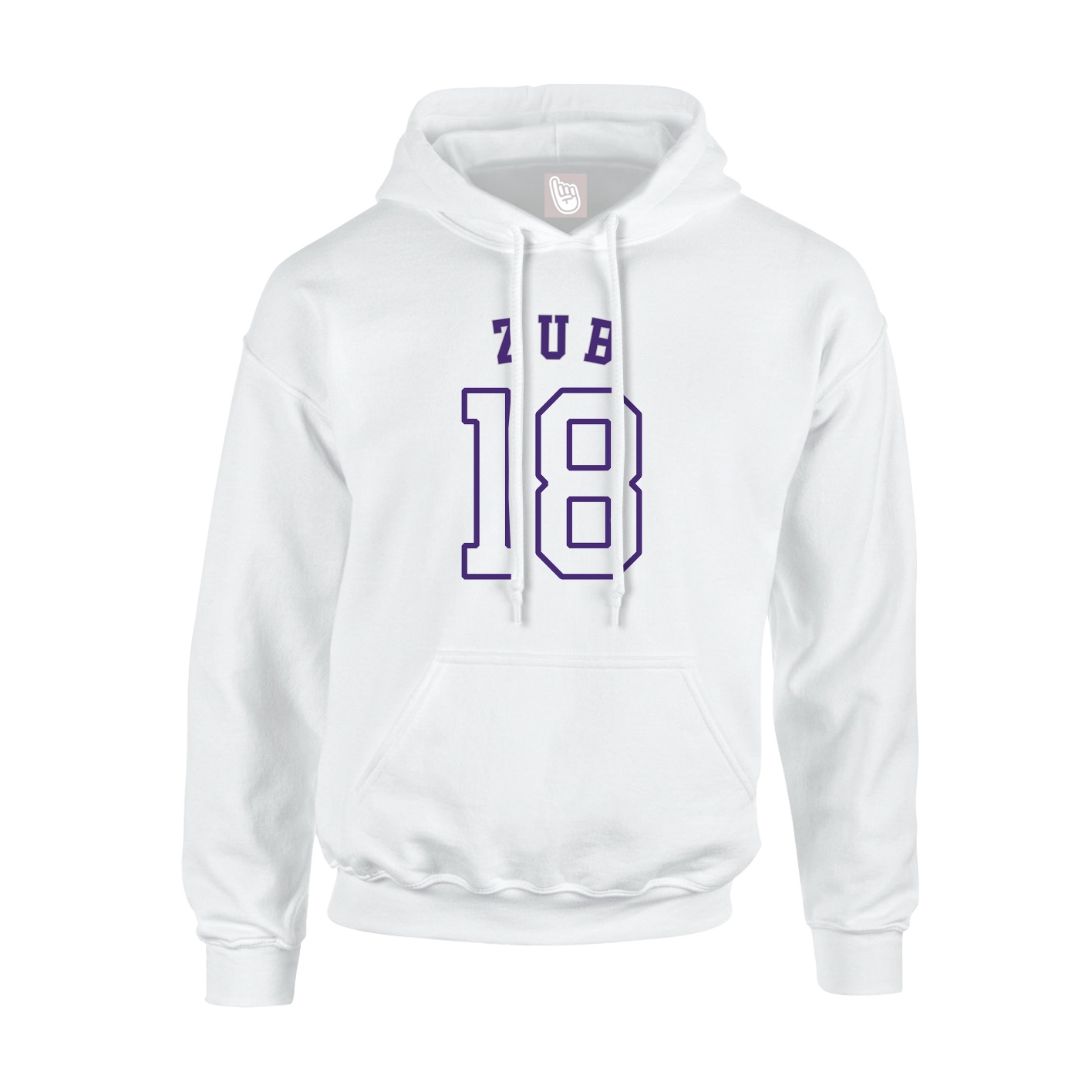 Hoodie — Shirsey Arch in White