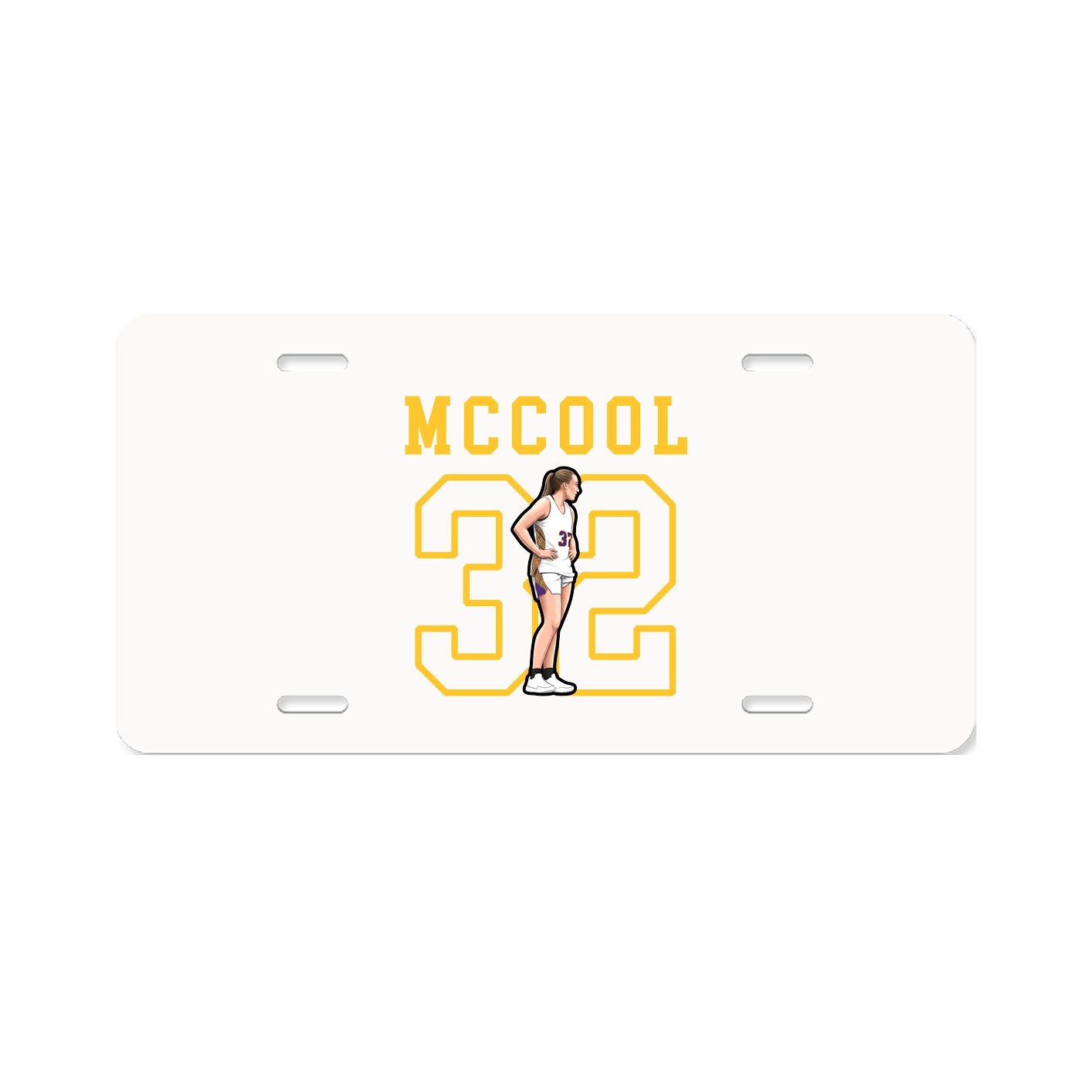 License Plate — Shirsey in Classic