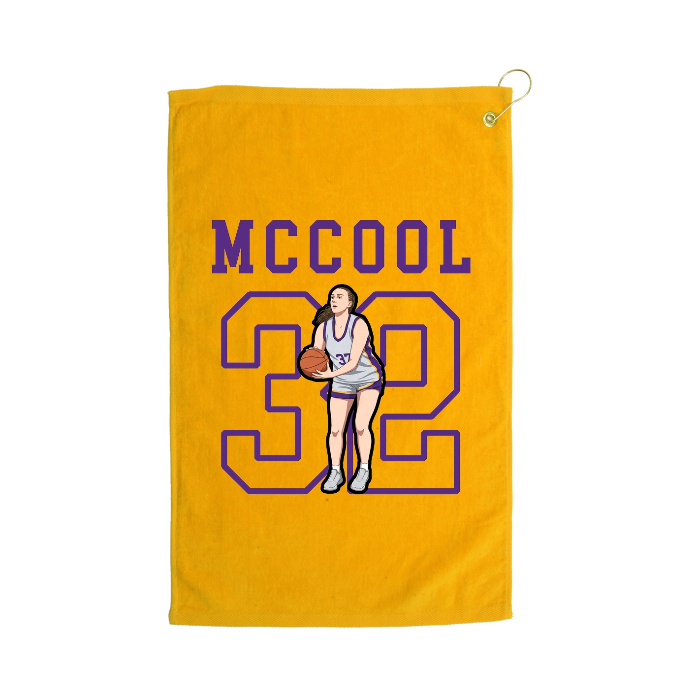 Golf Towel — Shirsey in Gold