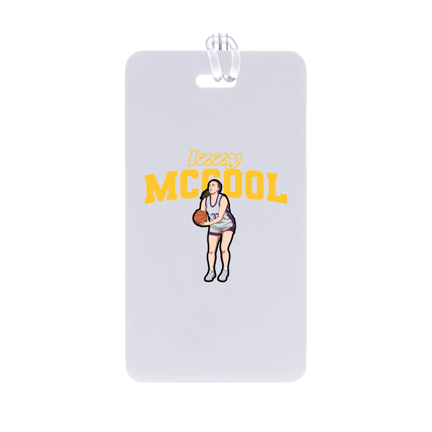 Bag Tag — Name Arch in Classic