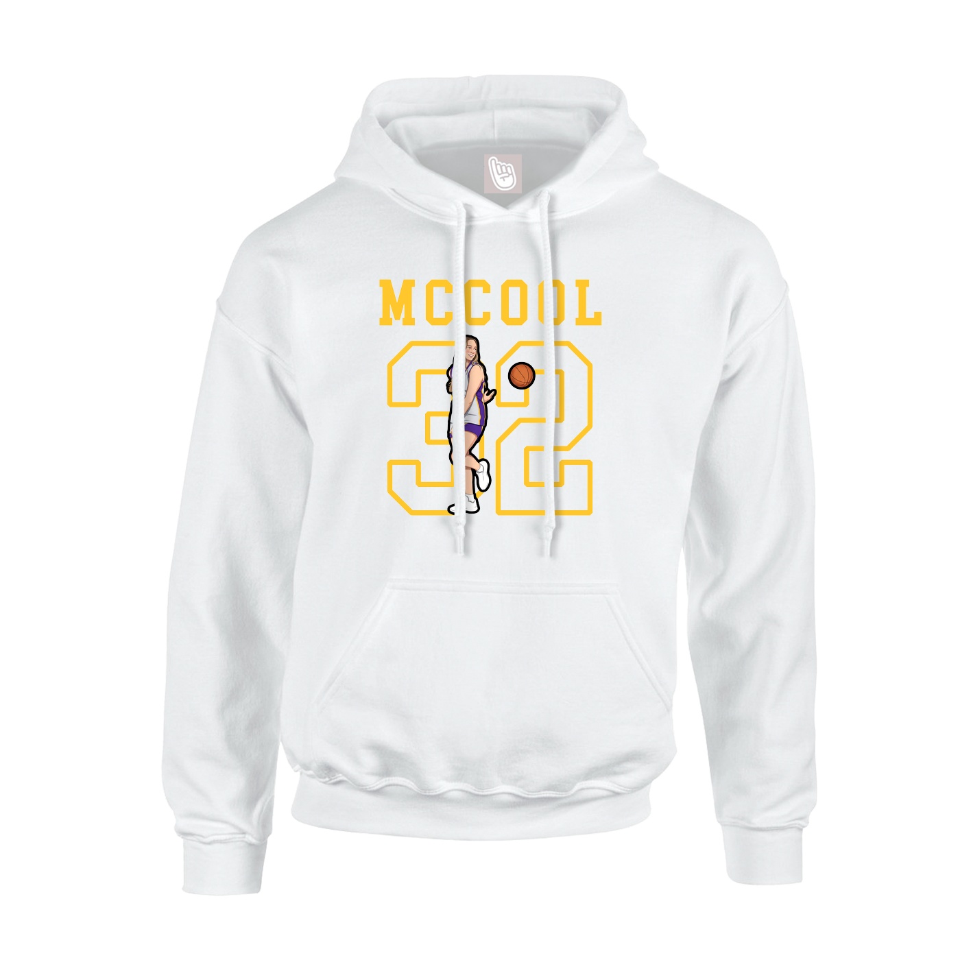 Youth Hoodie — Shirsey in White