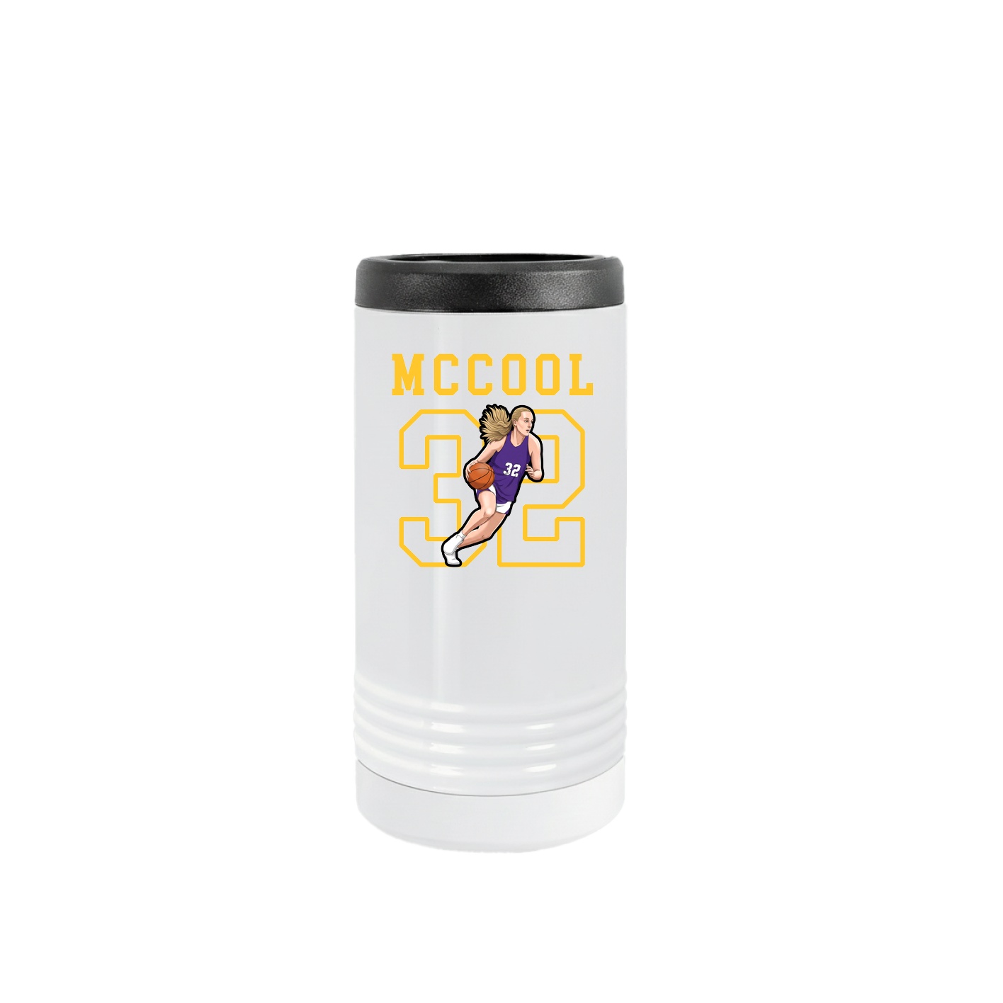 Slim Beverage Holder — Shirsey in White