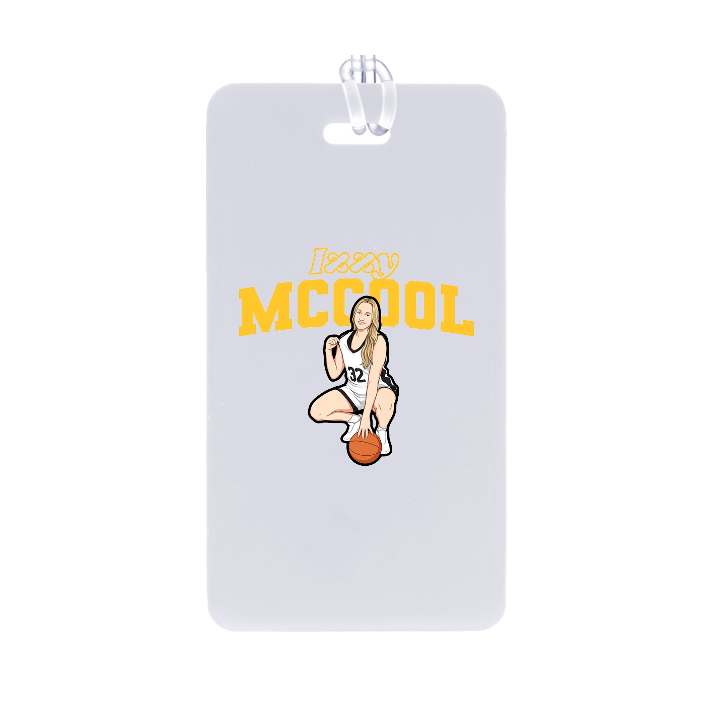 Bag Tag — Name Arch in Classic