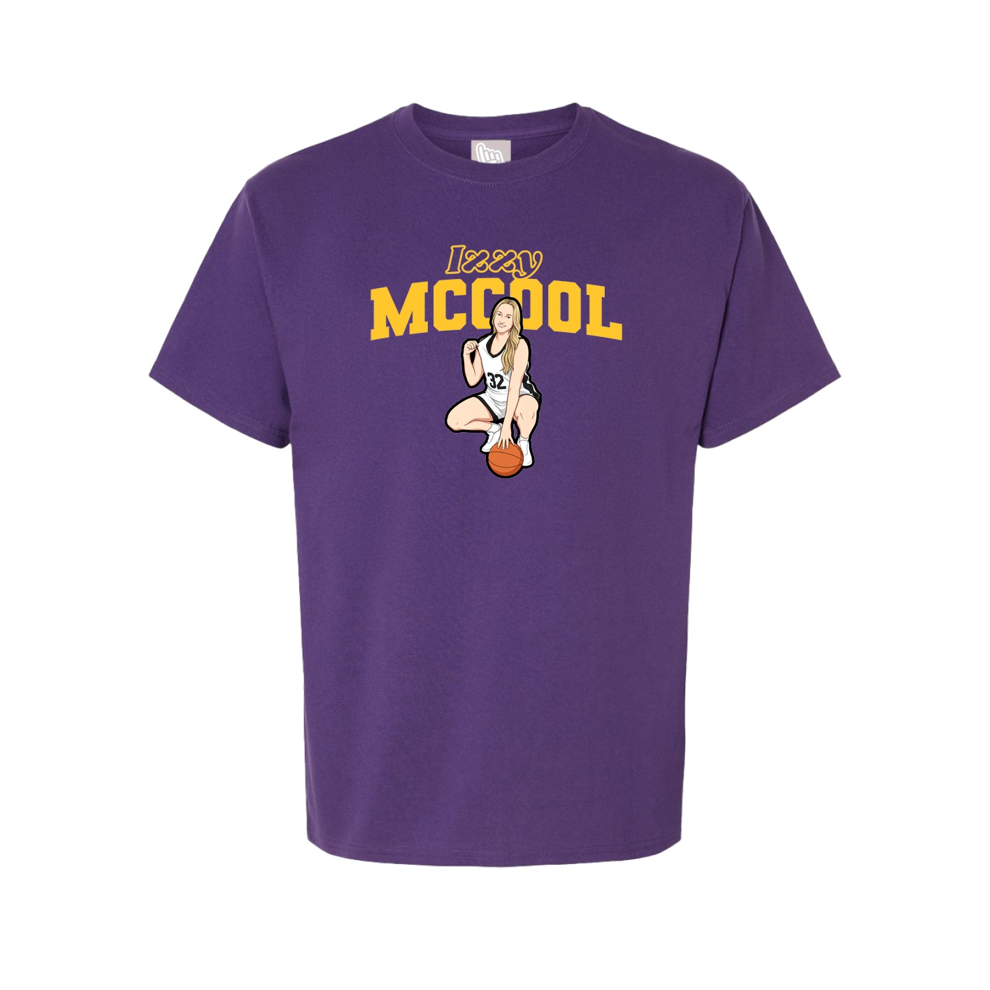 Tee — Name Arch in Purple