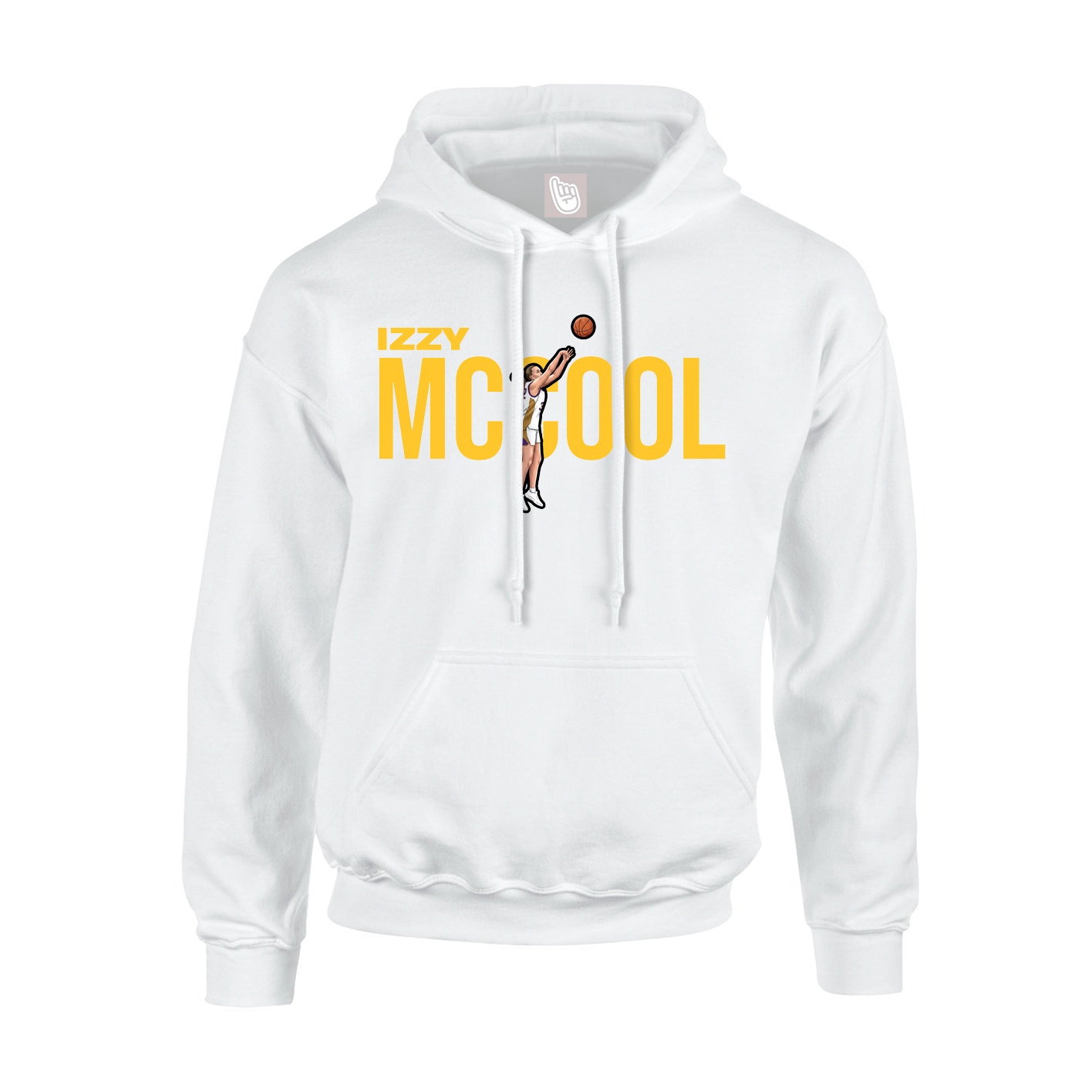 Hoodie — Player Name in White