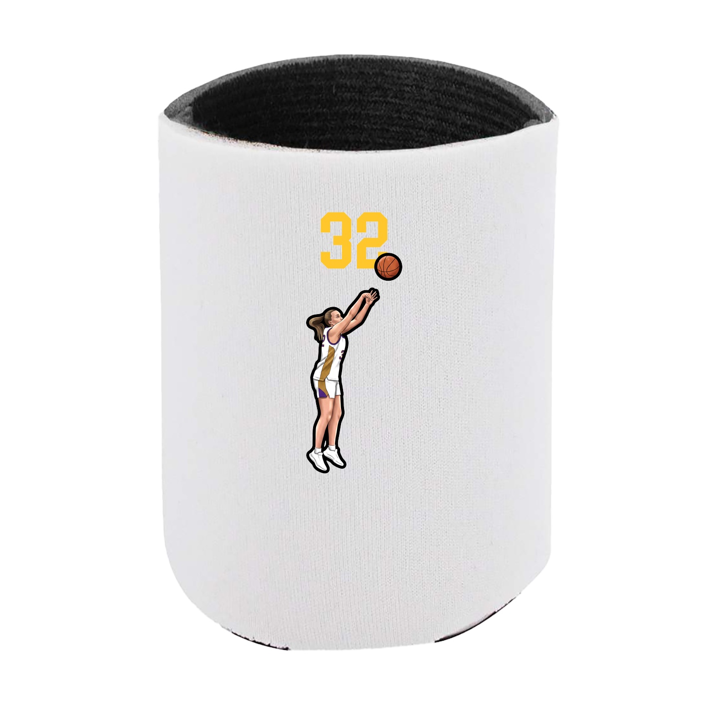 Can Holder — Number Top in White