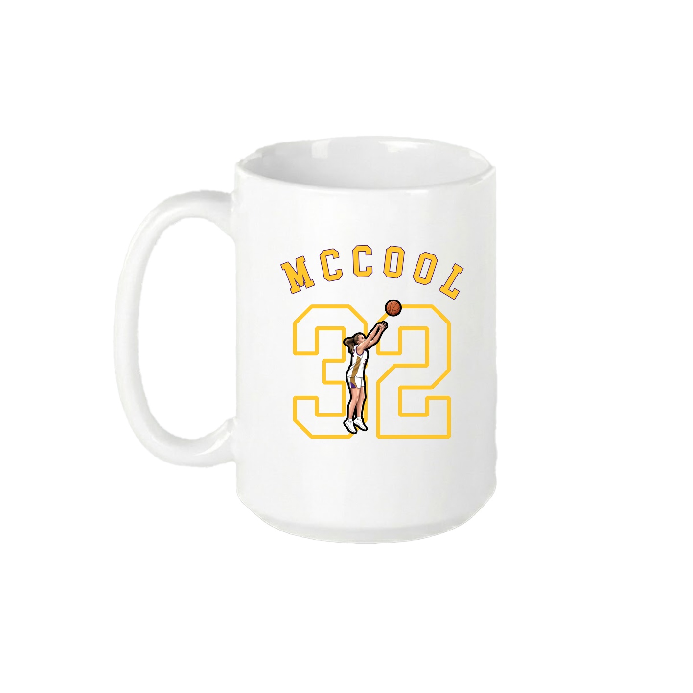 15oz Coffee Mug — Shirsey Arch in White