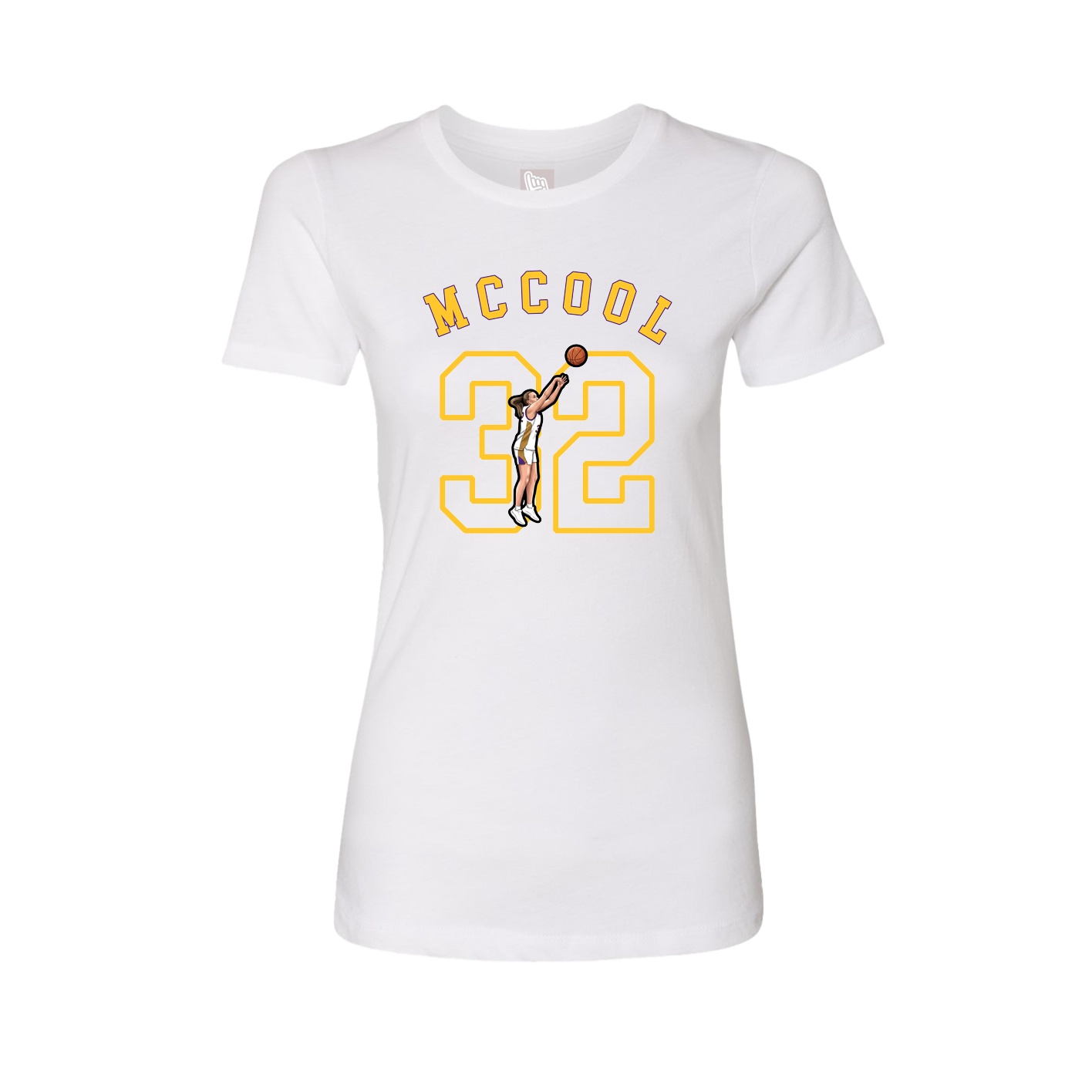 Womens Tee — Shirsey Arch in White