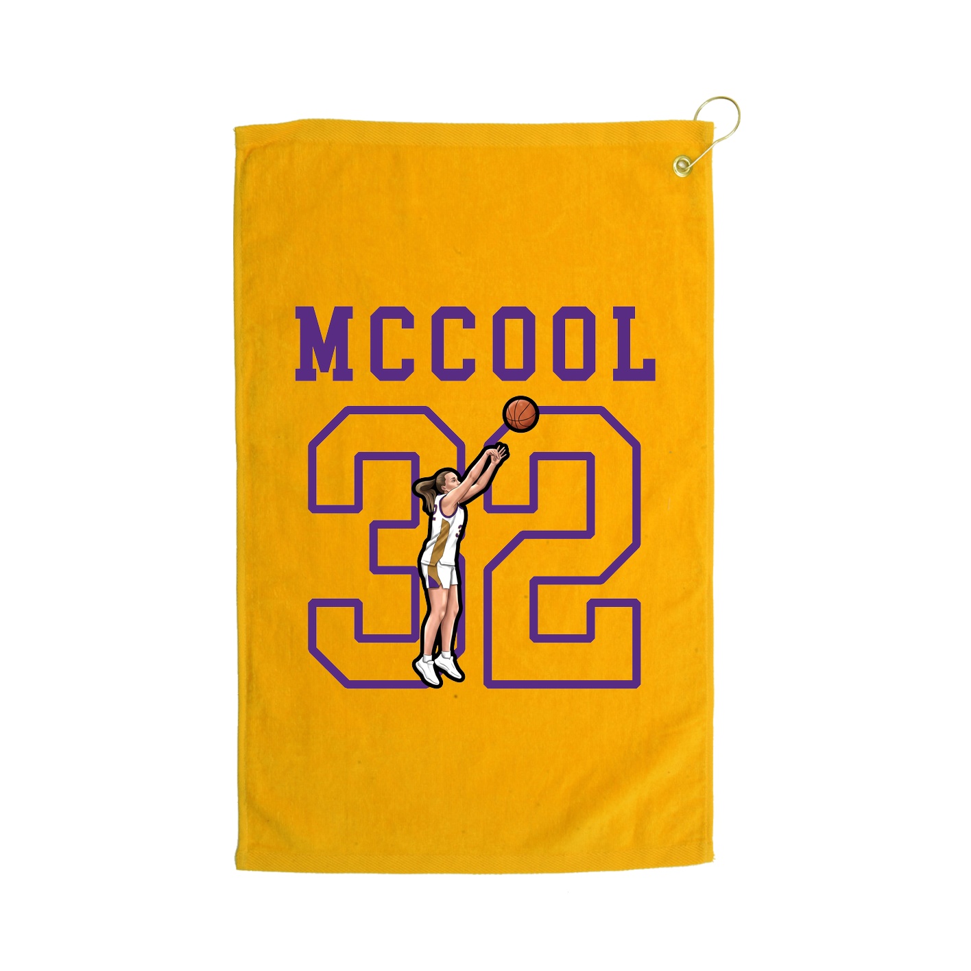 Golf Towel — Shirsey in Gold