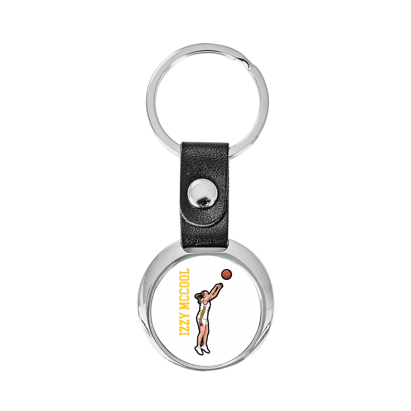 Key Chain — Name Vertical in Classic