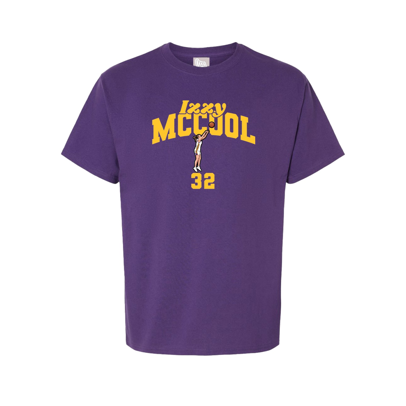 Youth Tee — Signature Arch in Purple