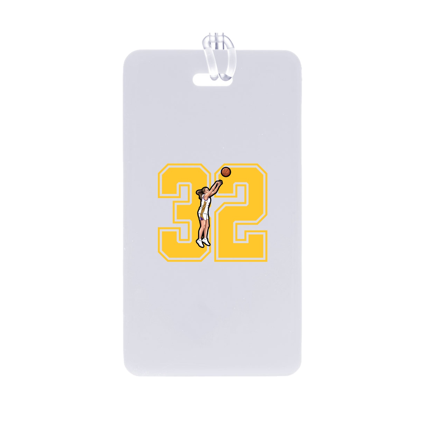 Bag Tag — Number in Classic