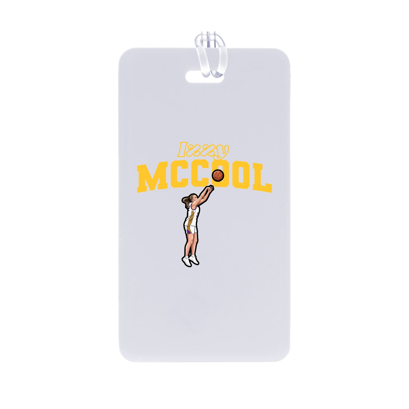 Bag Tag — Name Arch in Classic