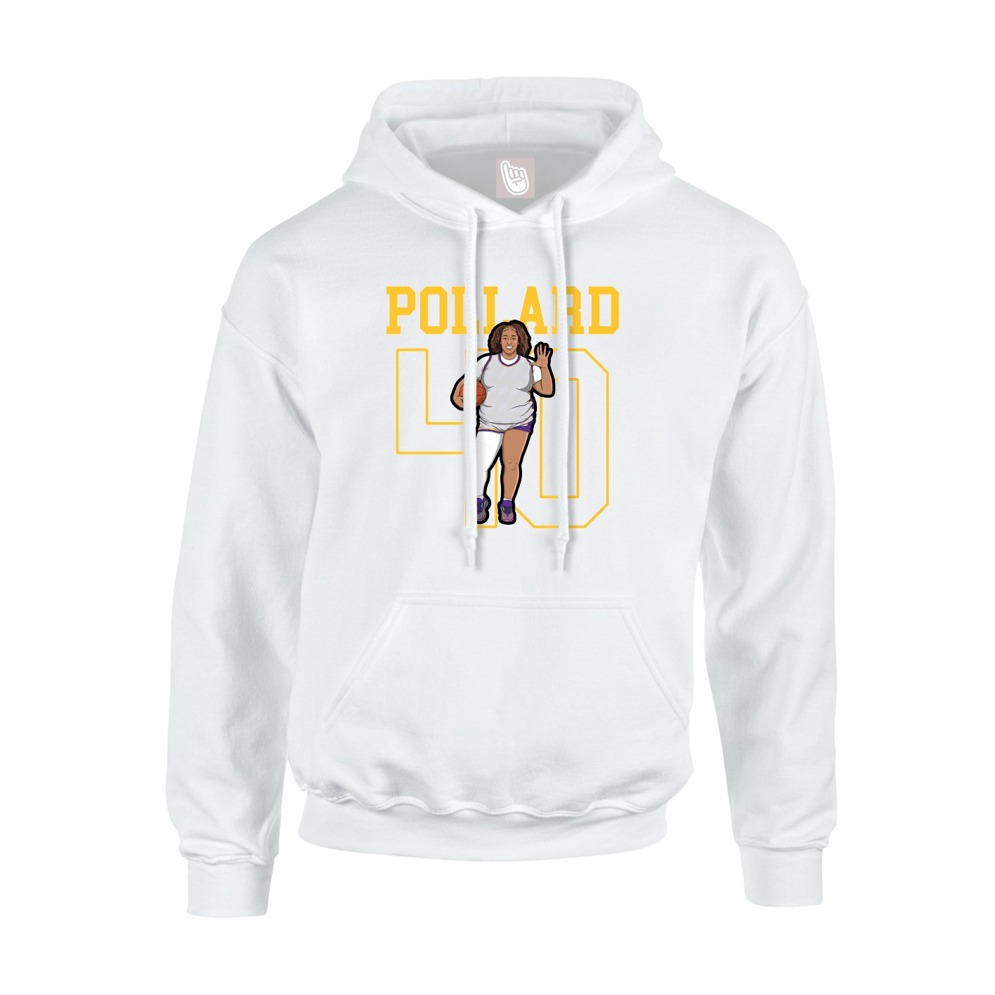 Hoodie — Shirsey in White