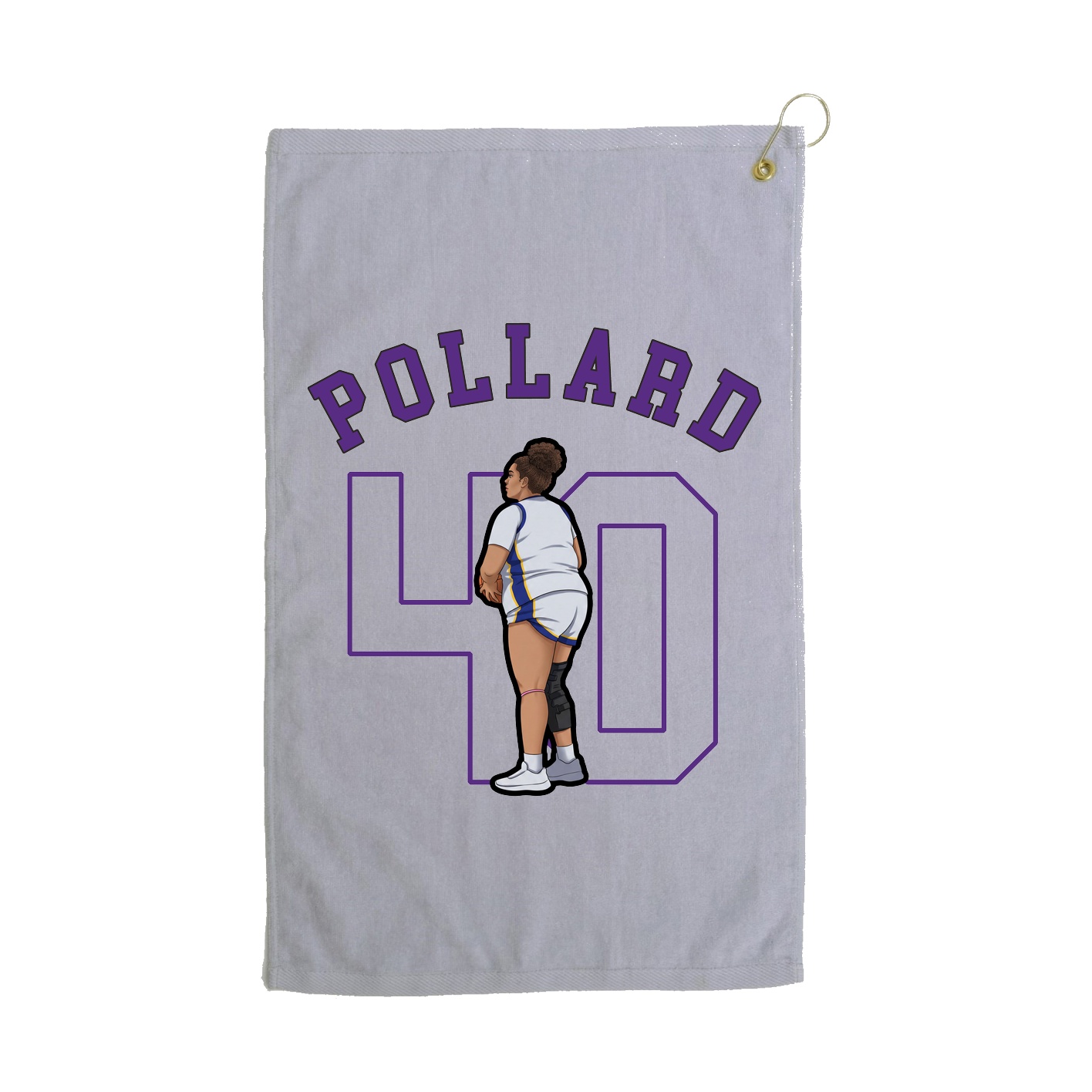 Golf Towel — Shirsey Arch in Grey