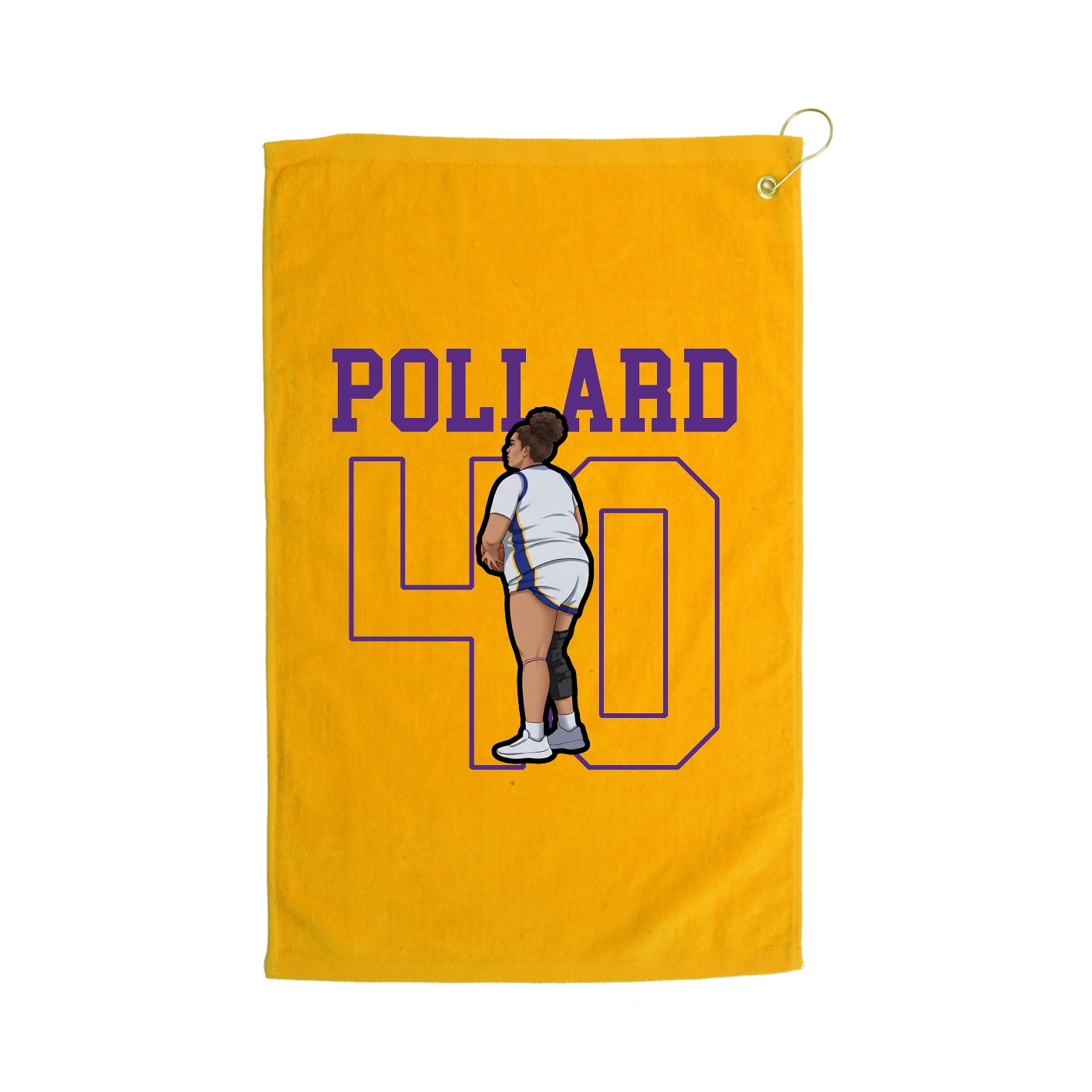 Golf Towel — Shirsey in Gold