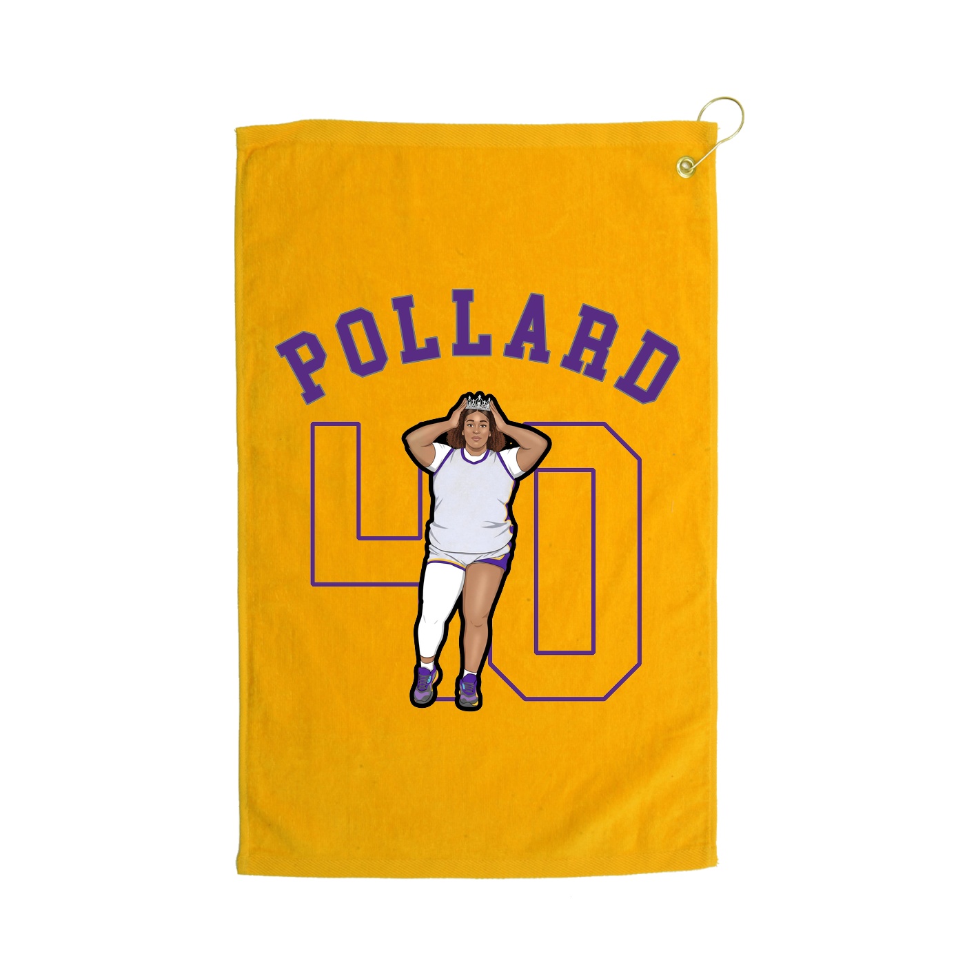 Golf Towel — Shirsey Arch in Gold