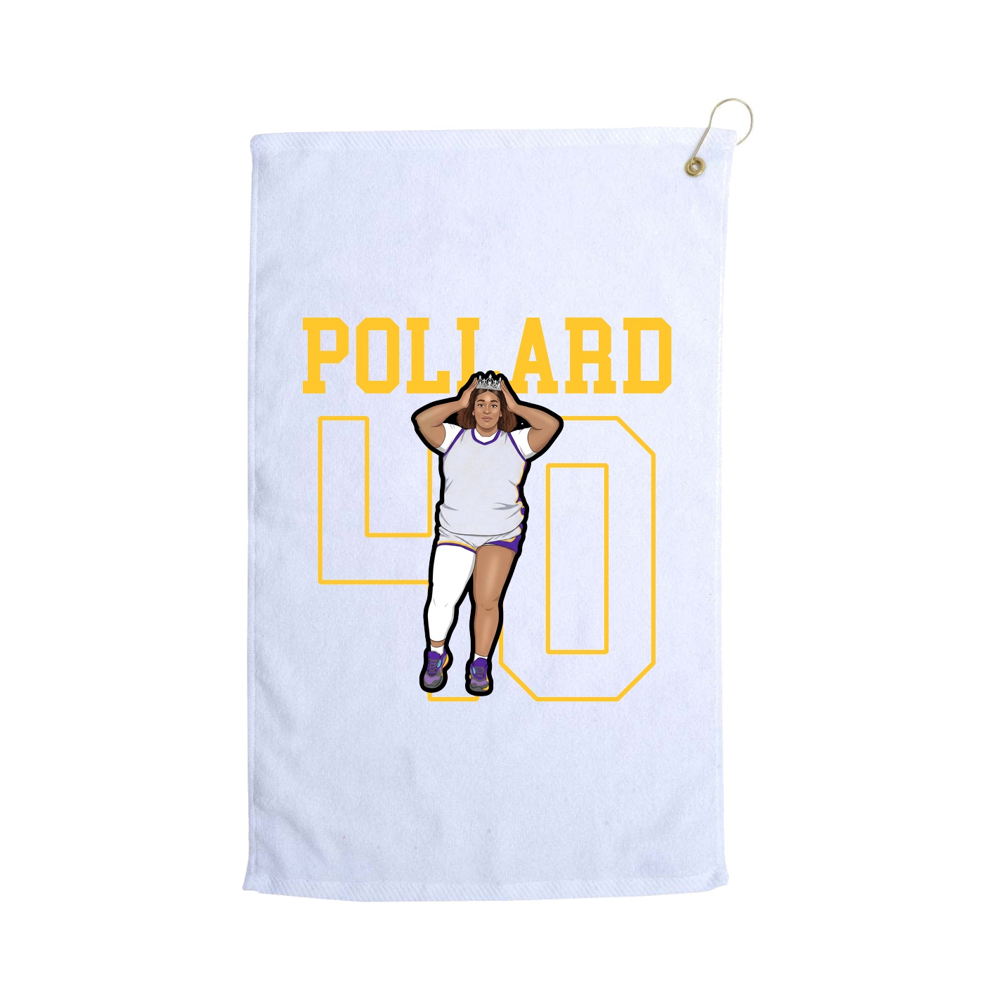 Golf Towel — Shirsey in White